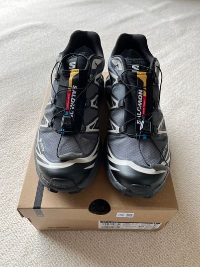Salomon XT-6 GORE-TEX "Black/Ebony/Lunar Rock"