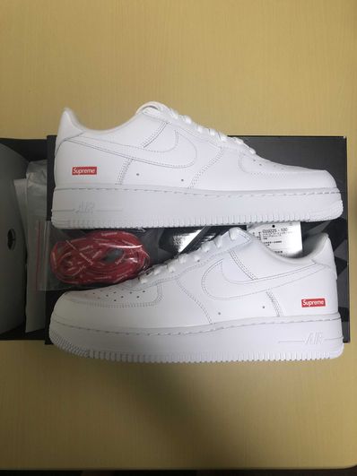 Supreme × Nike Air Force 1 Low "White"