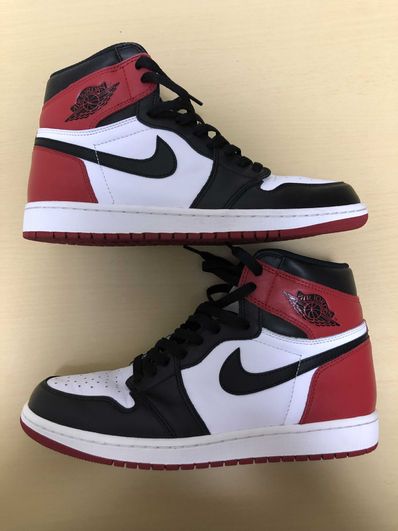 Nike Air Jordan 1 Retro High OG "Black Toe"(2016)