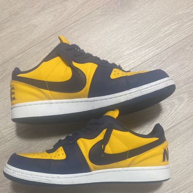 Nike Terminator Low "University Gold and Navy/Michigan"