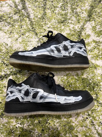 Nike Air Force 1 Low "Black Skeleton"