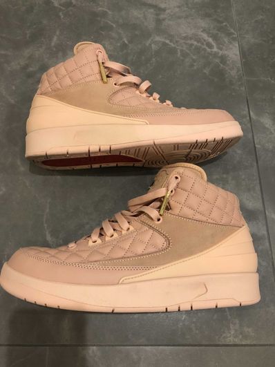 JUST DON × NIKE AIR JORDAN 2 RETRO "ORANGE/ARCTIC PINK GG"