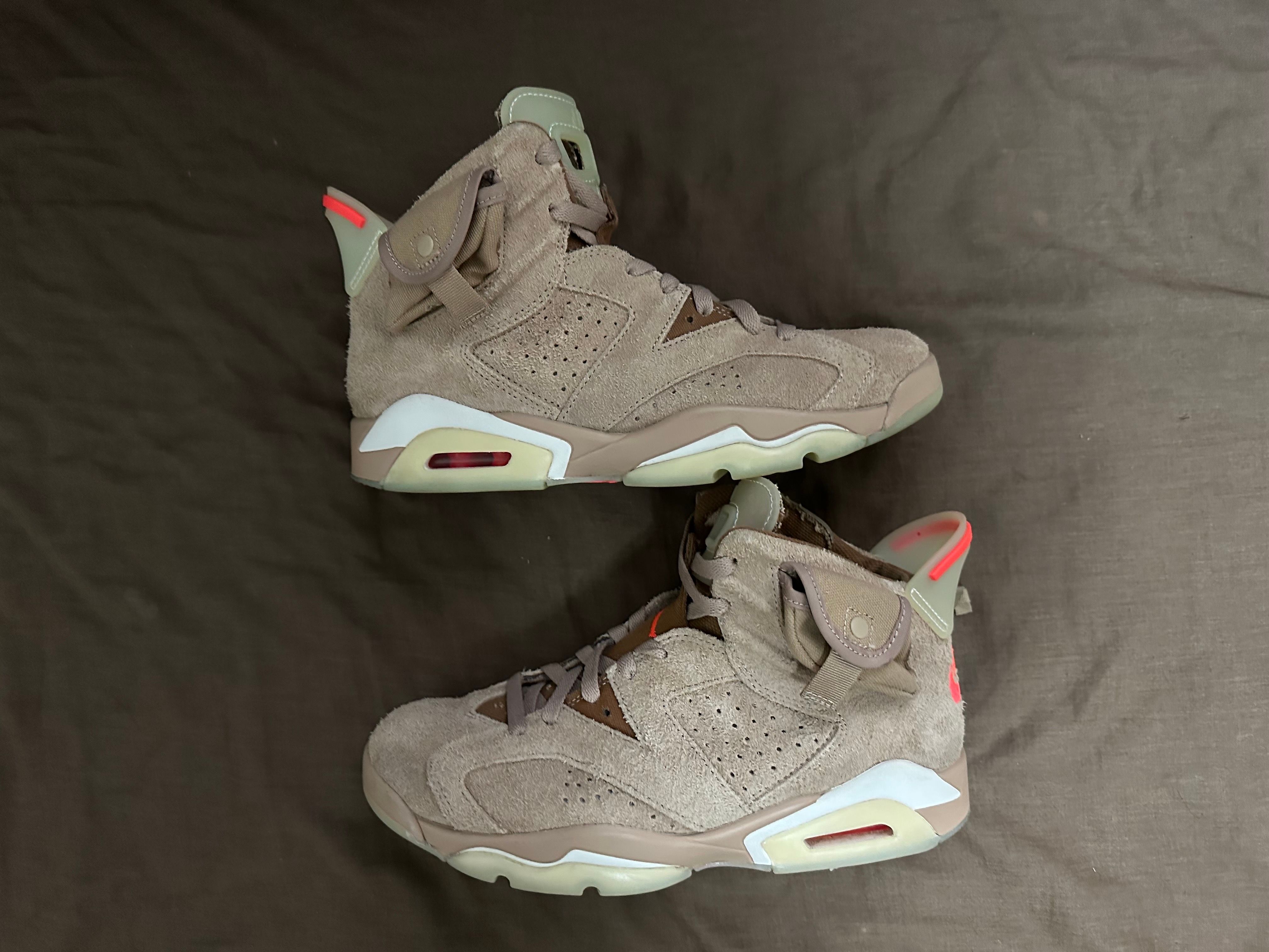 Travis Scott × Nike Air Jordan 6 "British Khaki"