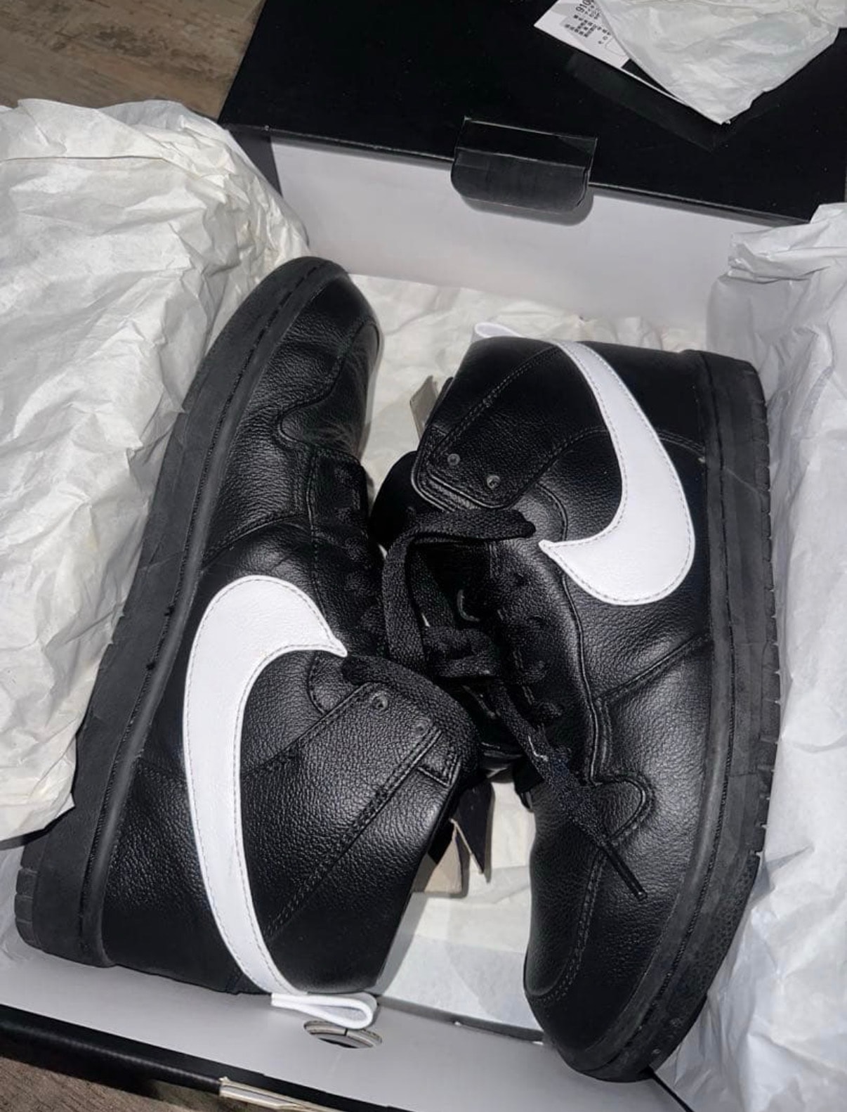 Riccardo Tisci × Nike Dunk Mid Lux Chukka "Black"