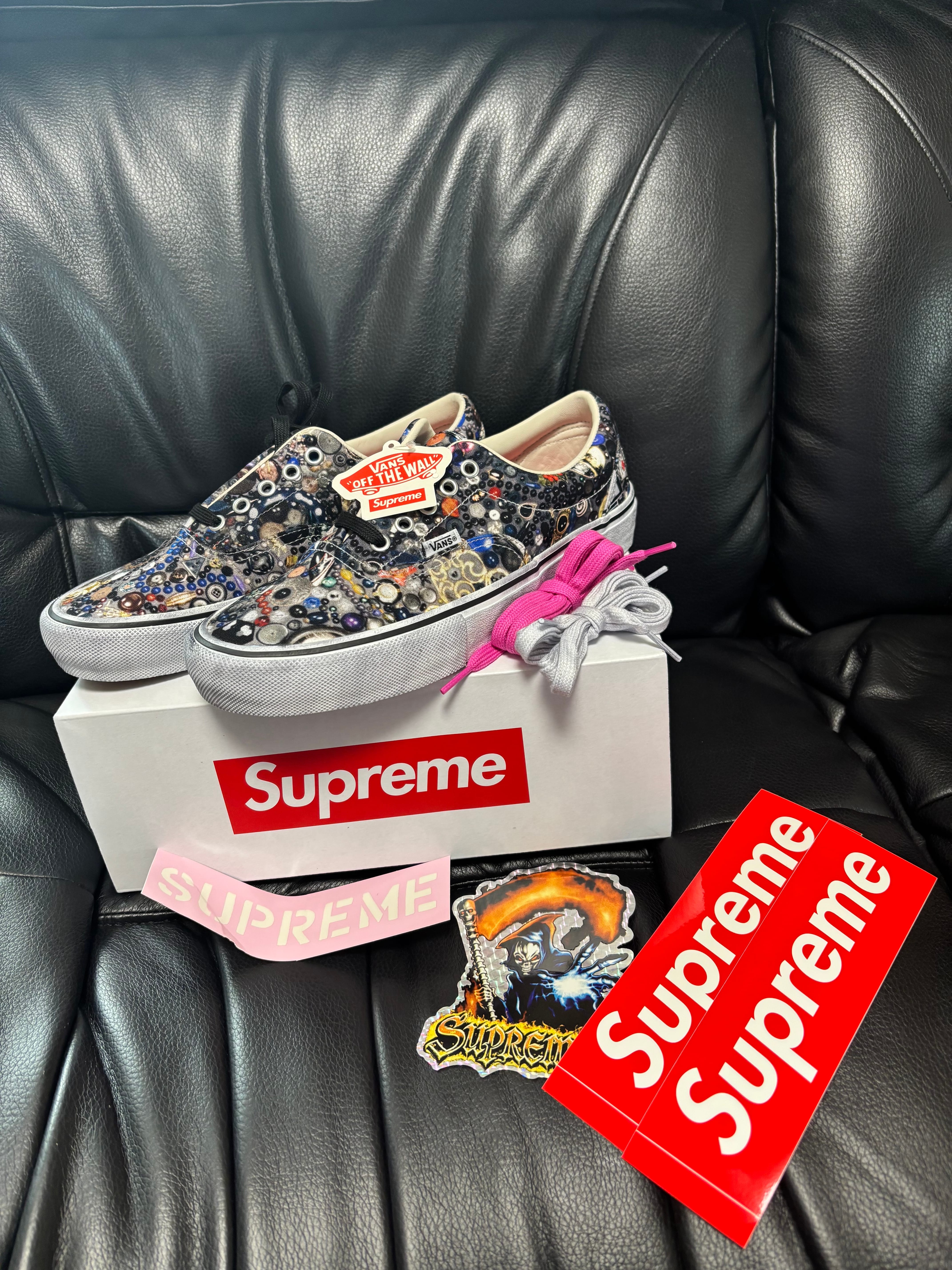 Supreme × Mike Kelley × Vans Era "Black" (26SS Week8)