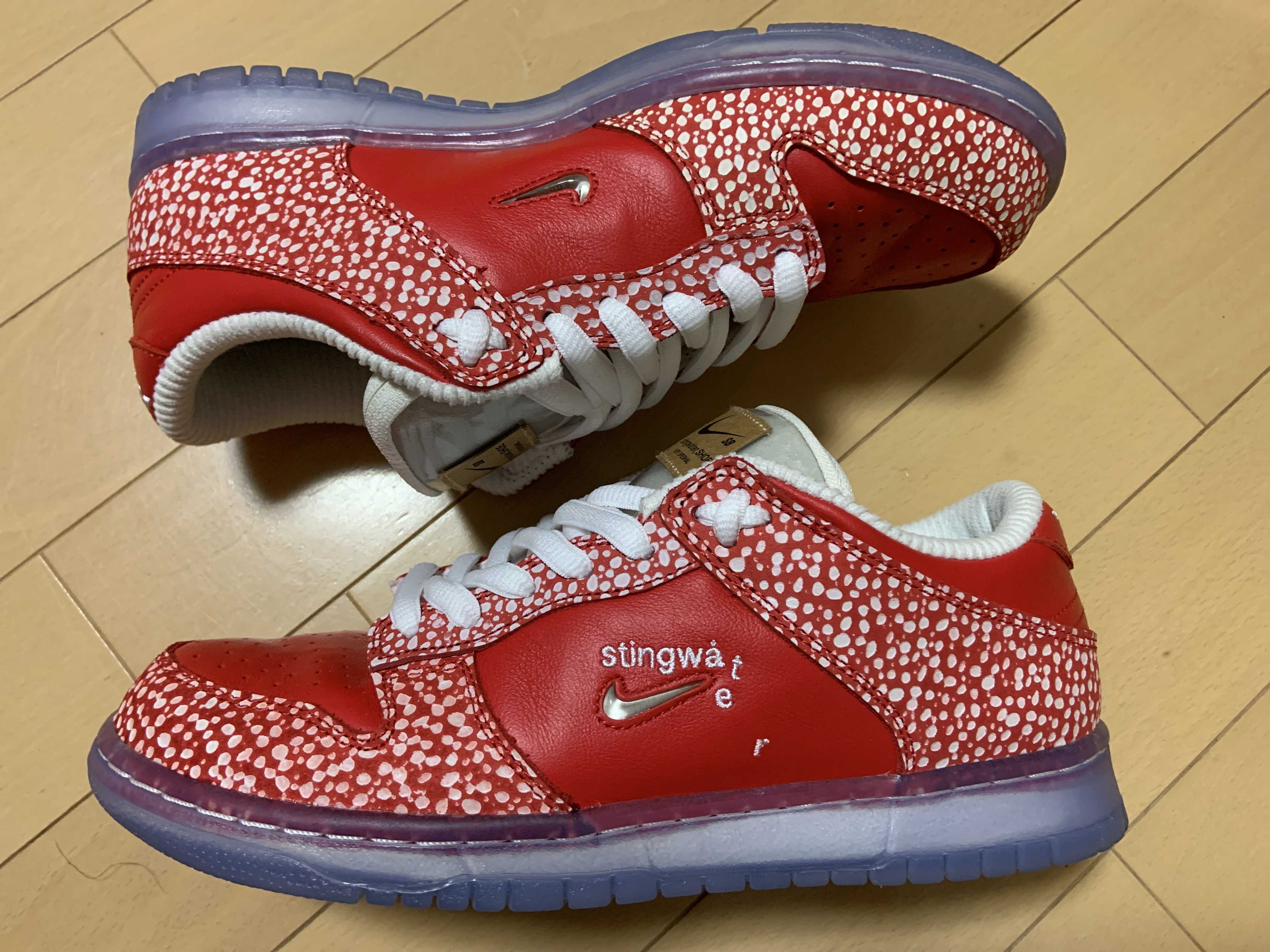 Stingwater × Nike SB Dunk Low "Magic Mushroom"