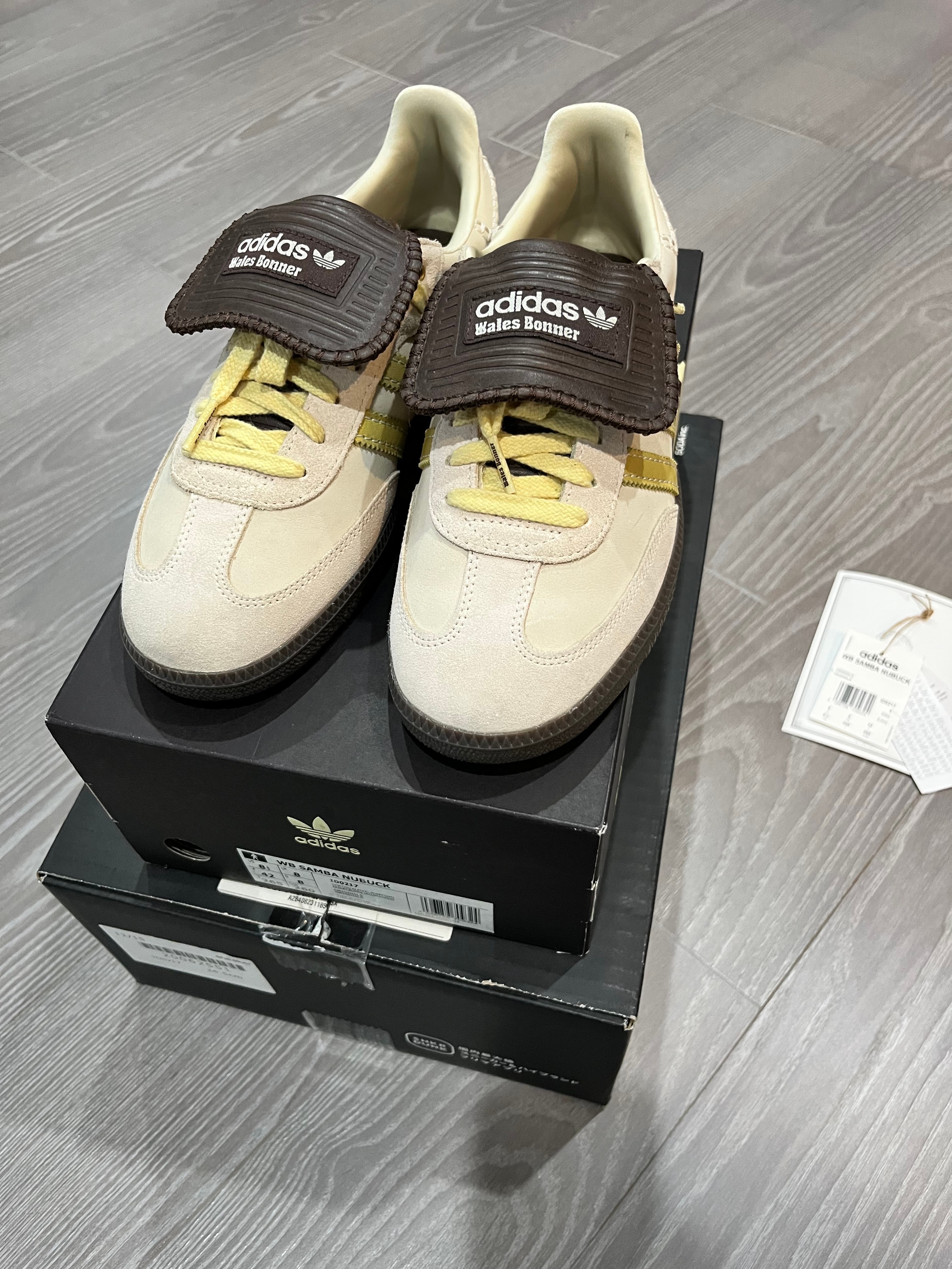 Wales Bonner × adidas Samba Nubuck "Beige"