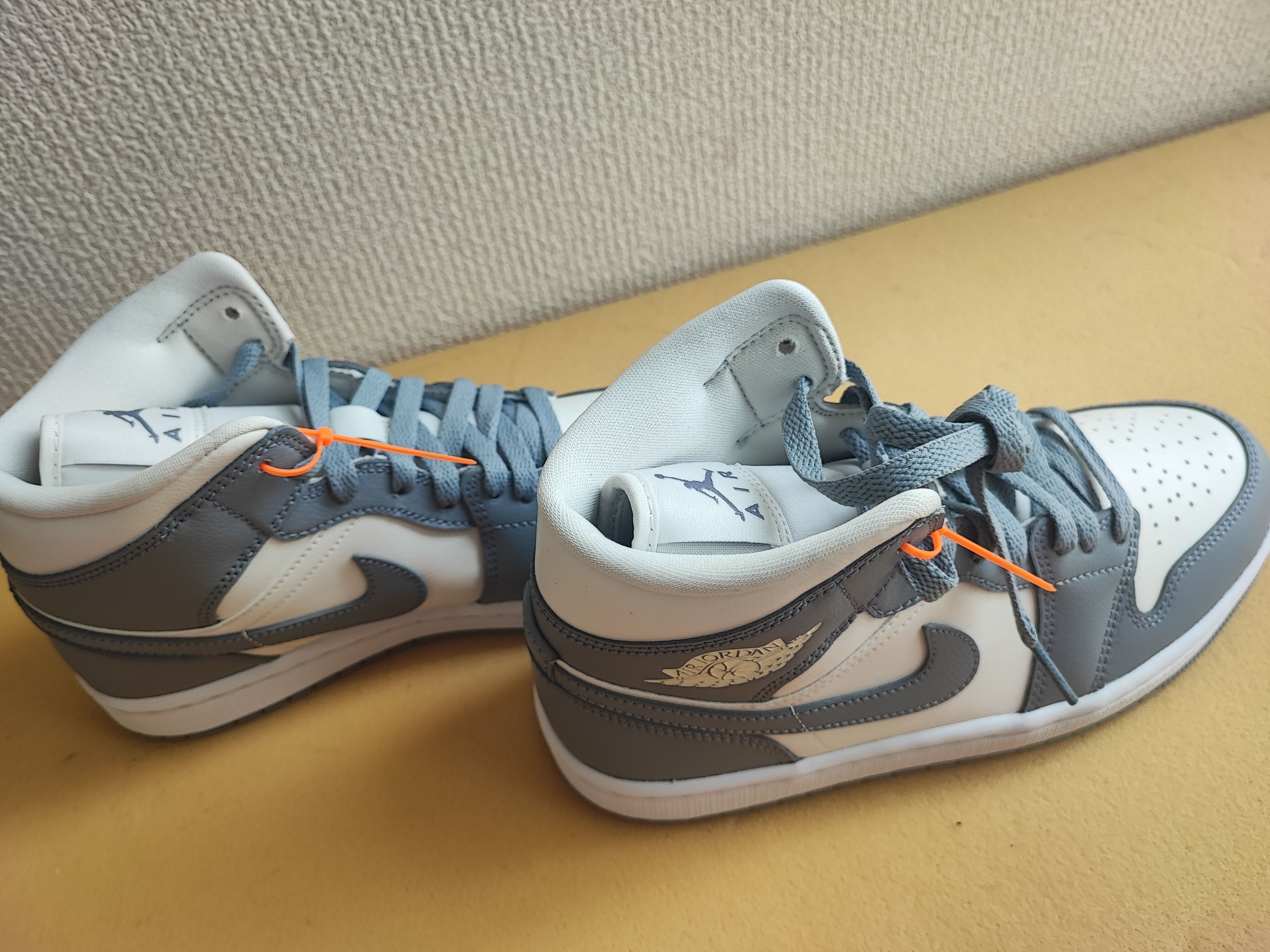 Nike Women's Air Jordan 1 Mid "Grey/Sail"