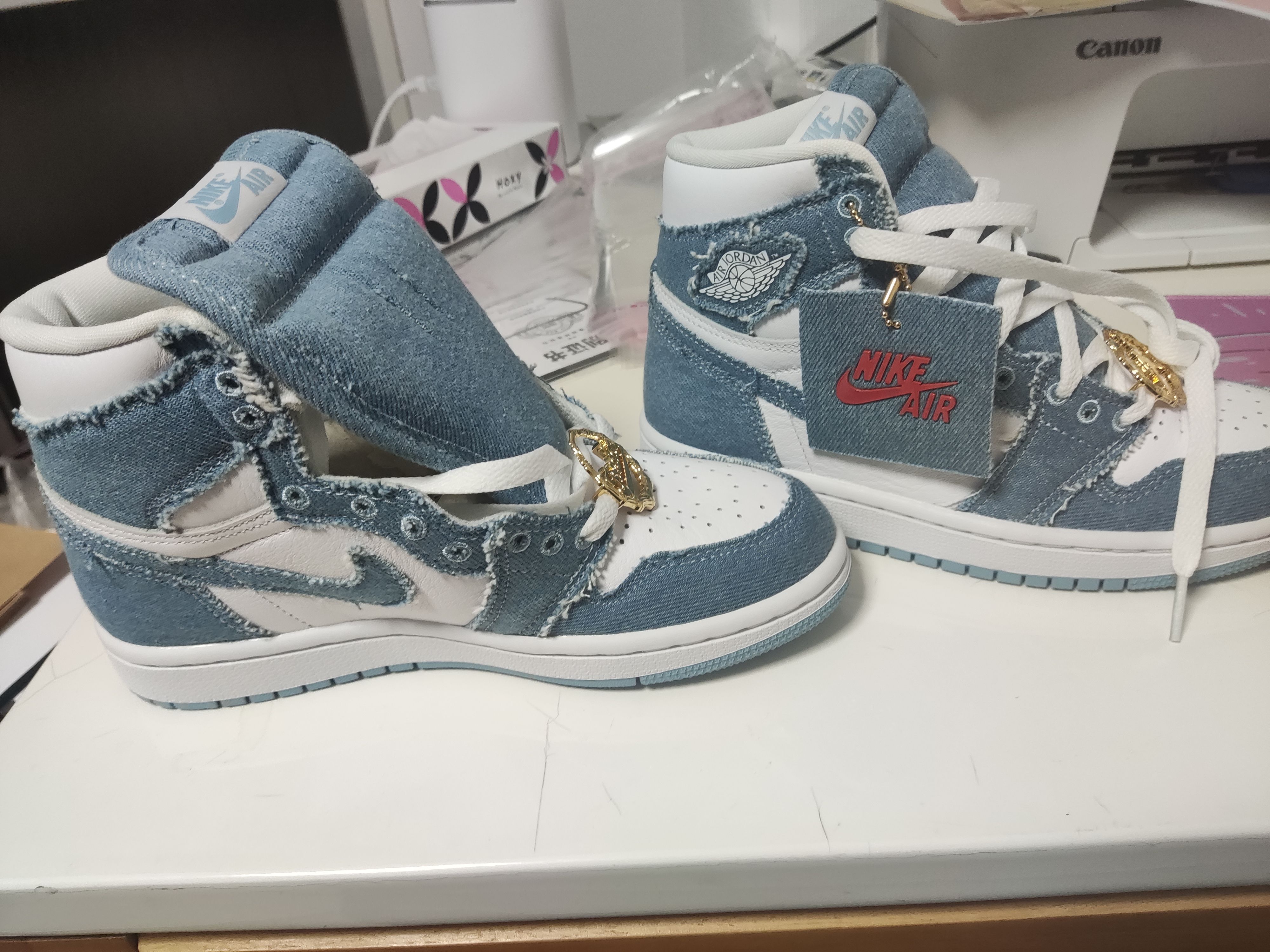 Nike Women's Air Jordan 1 High OG "Denim"