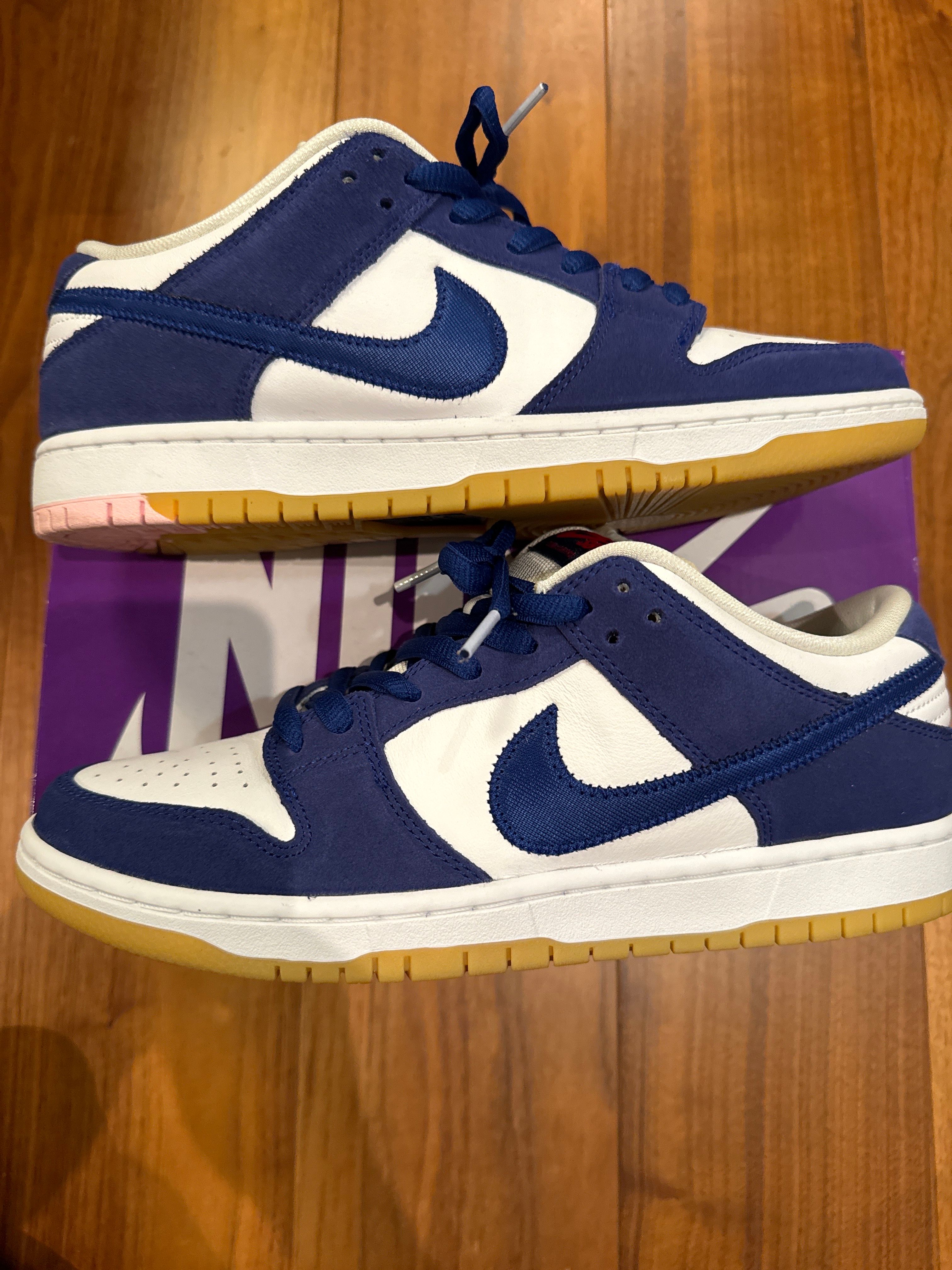 Nike SB Dunk Low "Los Angeles Dodgers/Deep Royal Blue"