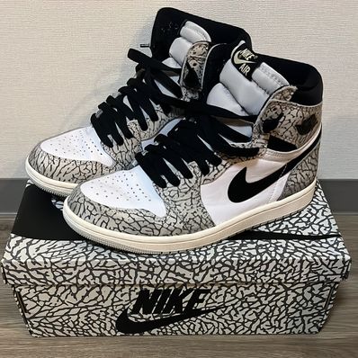 Nike Air Jordan 1 High OG "White Cement/Safari"