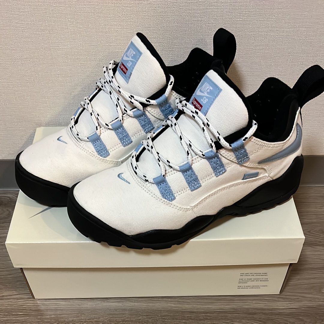 Supreme × Nike SB Darwin Low "White"