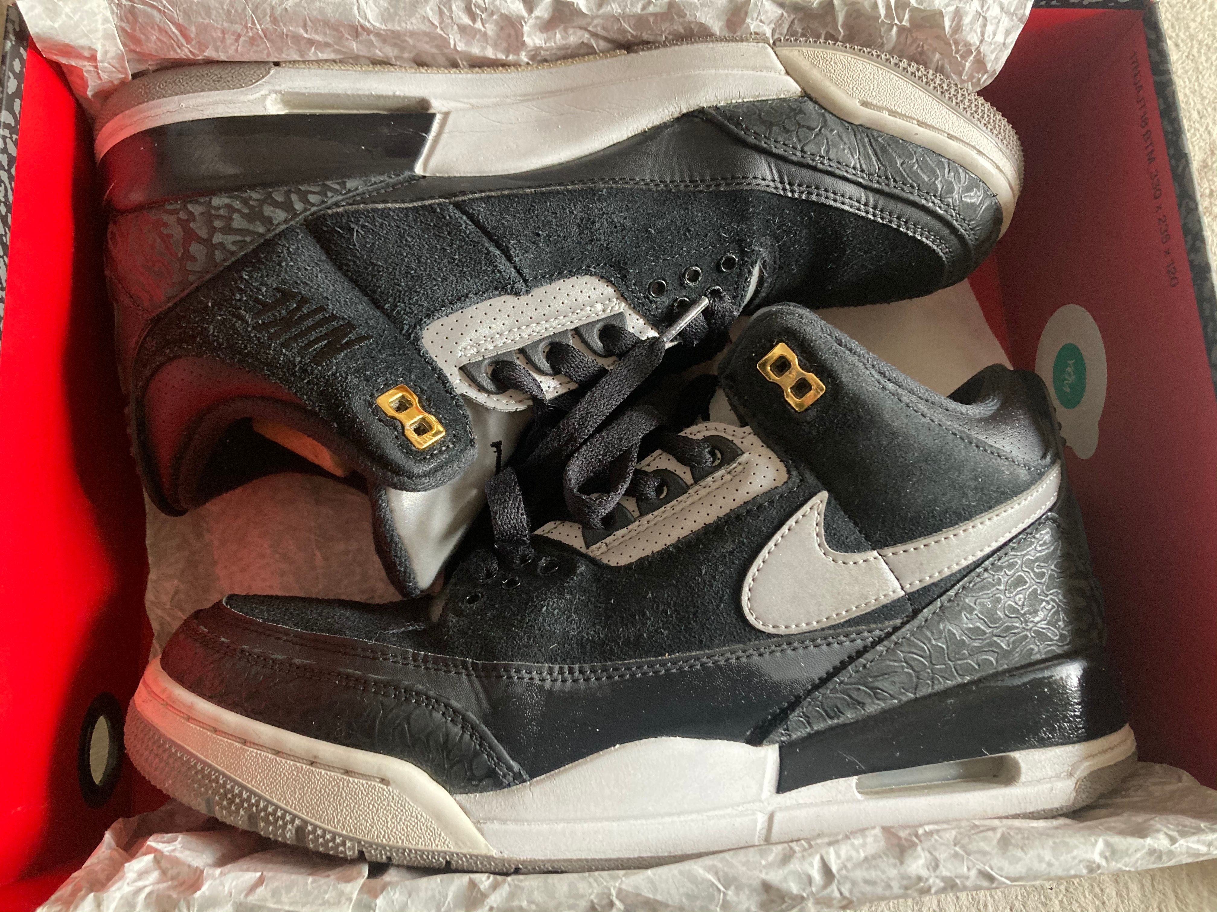 Nike Air Jordan 3 Retro Tinker "Black/Cement Grey"