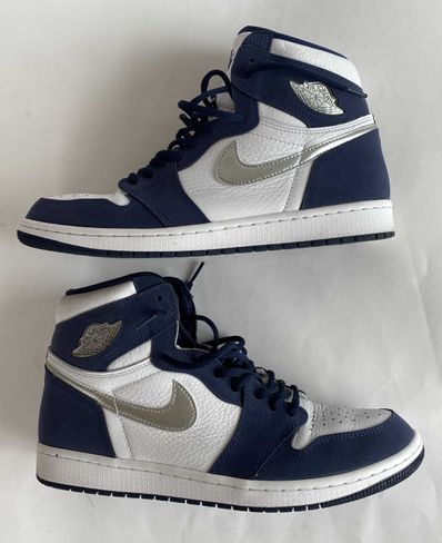 Nike Air Jordan 1 High OG CO.JP "White/Midnight Navy" (2020)(ブリーフケースなし)
