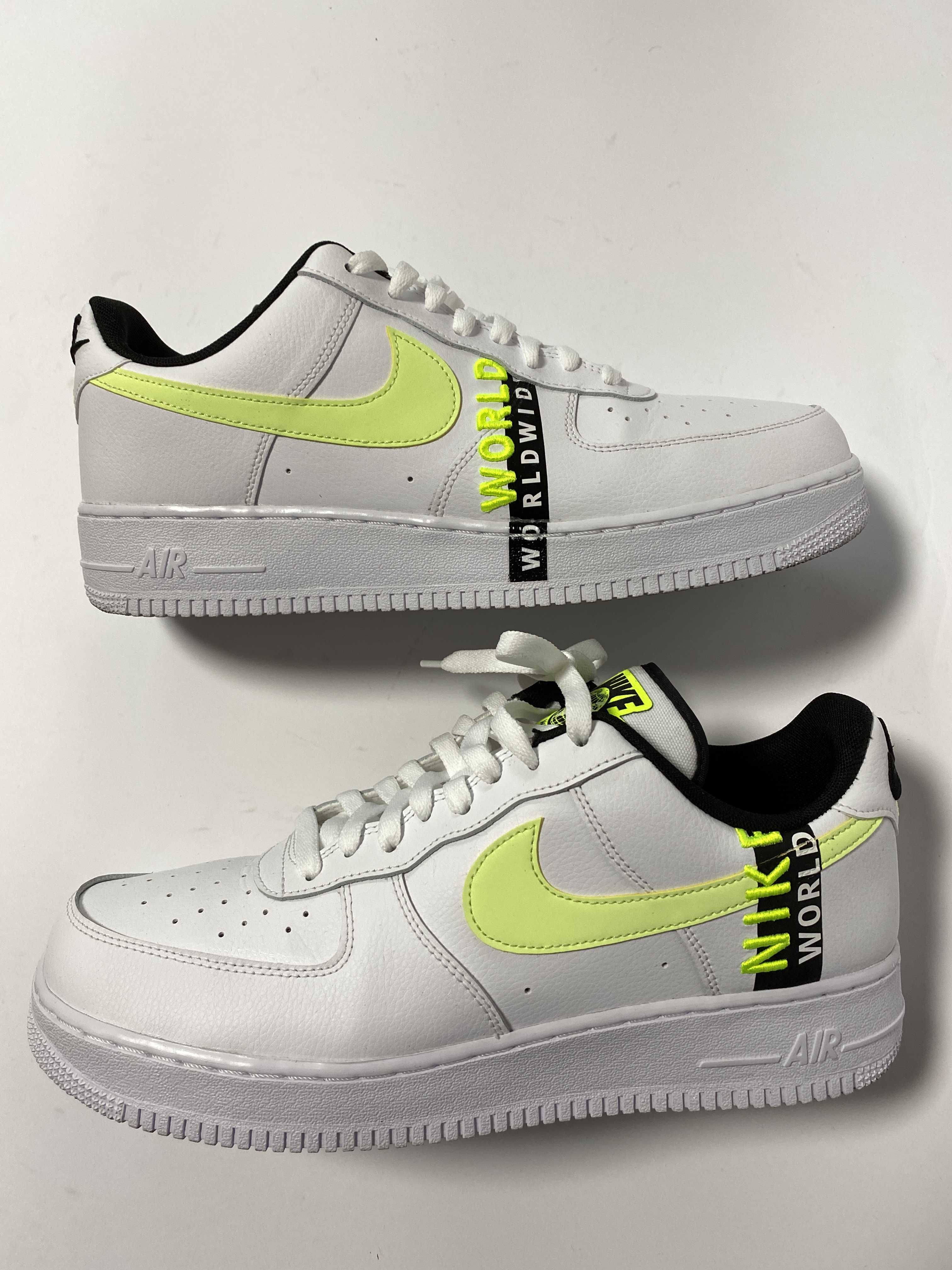 Nike Air Force 1 Low "World Wide/White Volt"
