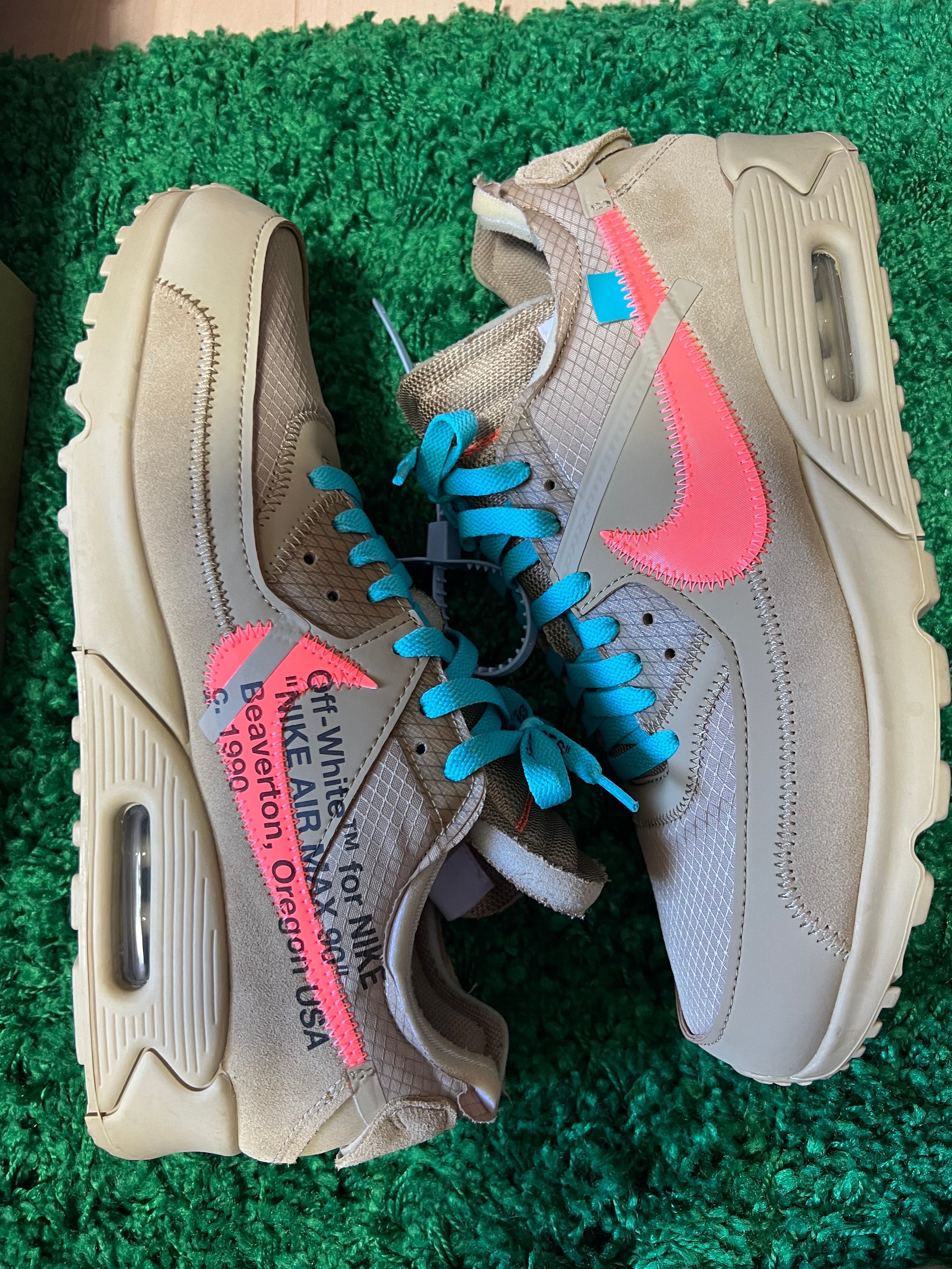Off-White × Nike Air Max 90 "Desert Ore"