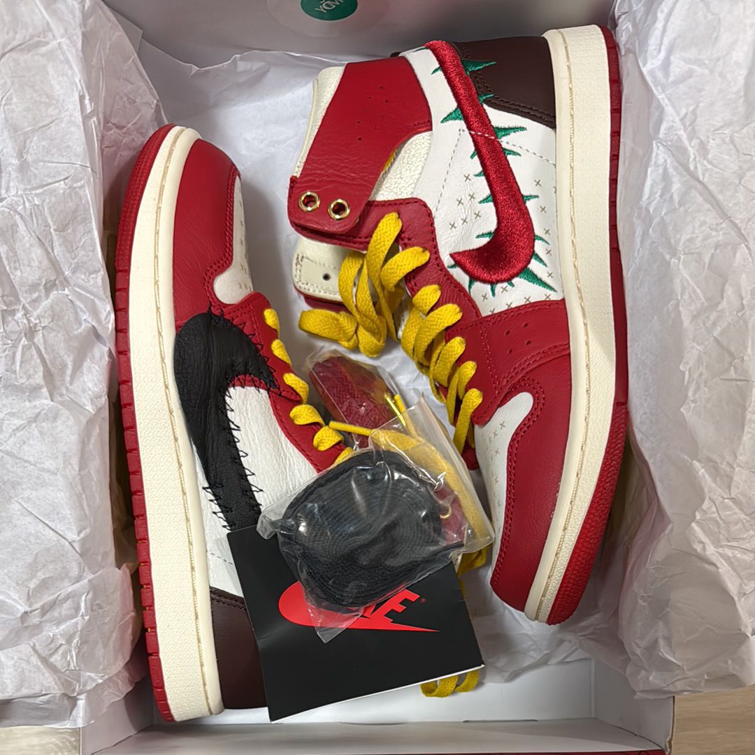 Teyana Taylor × Nike Women's Air Jordan 1 High Zoom CMFT 2 "Gym Red"