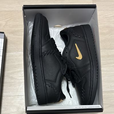 Nike Women's Air Jordan 1 Low MM "Black/Metallic Gold"