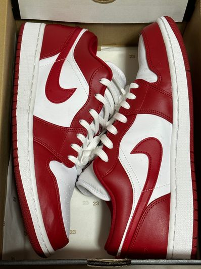 Nike Air Jordan 1 Low "Gym Red/White"