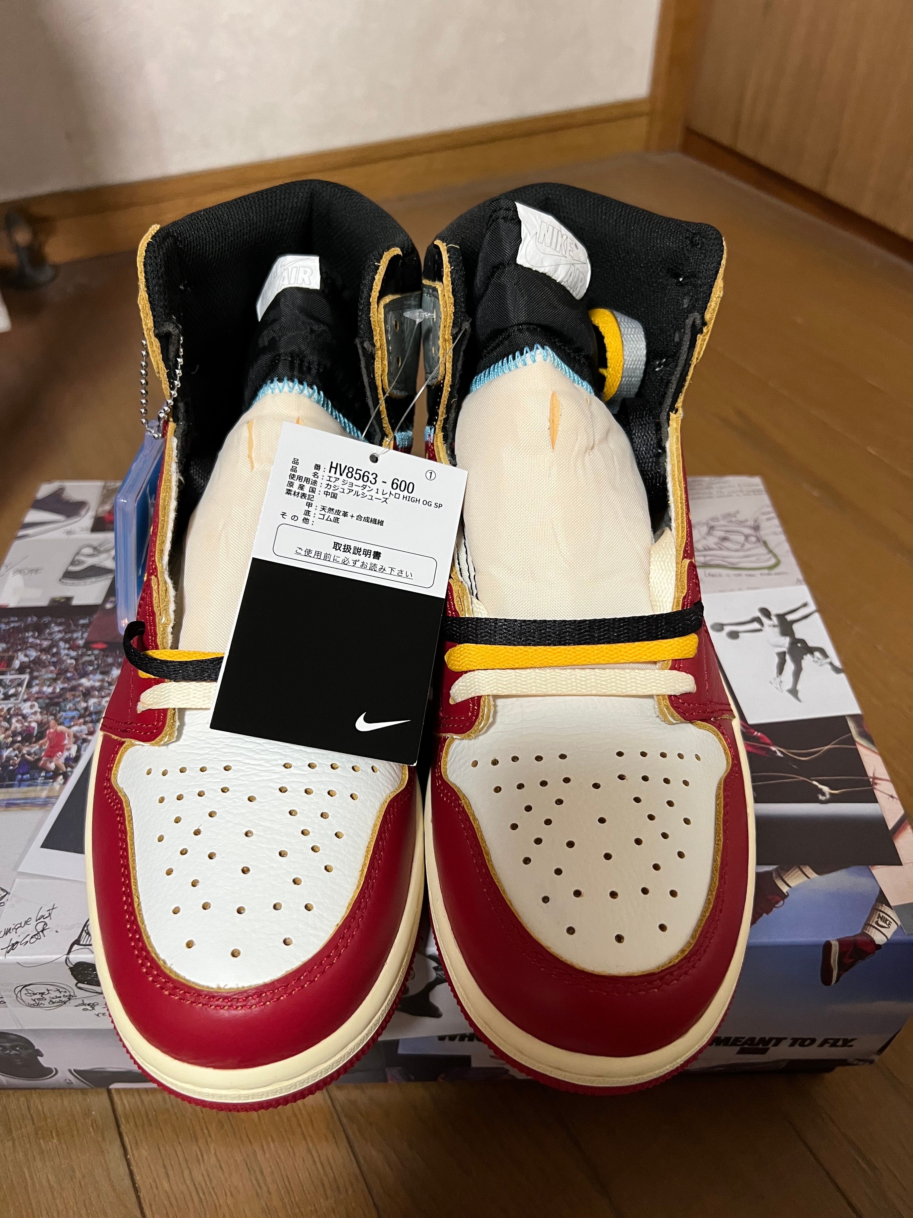 UNION × Nike Air Jordan 1 Retro High OG "Chicago/Shadow"