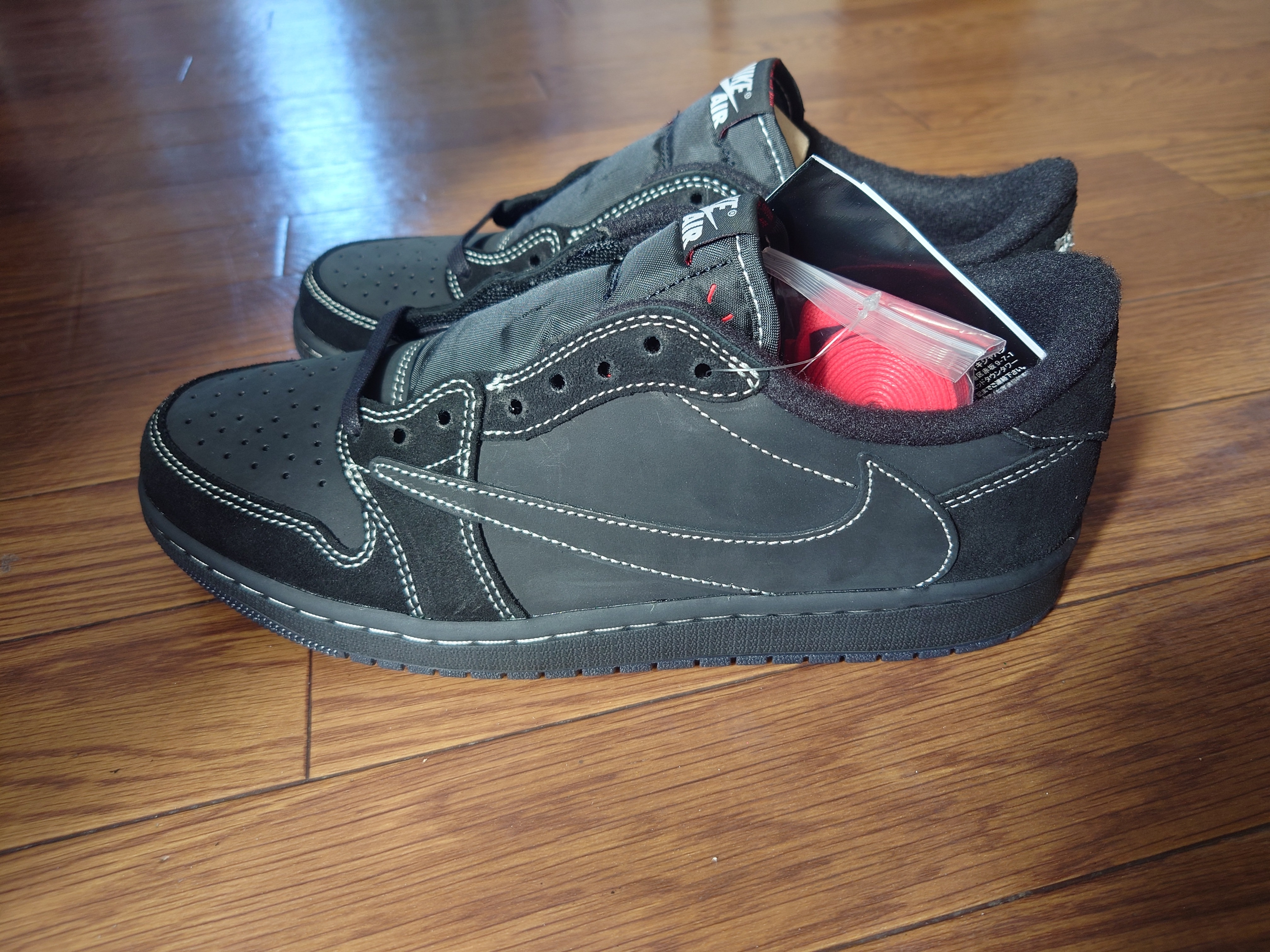 Travis Scott × Nike Air Jordan 1 Low OG SP "Black Phantom"