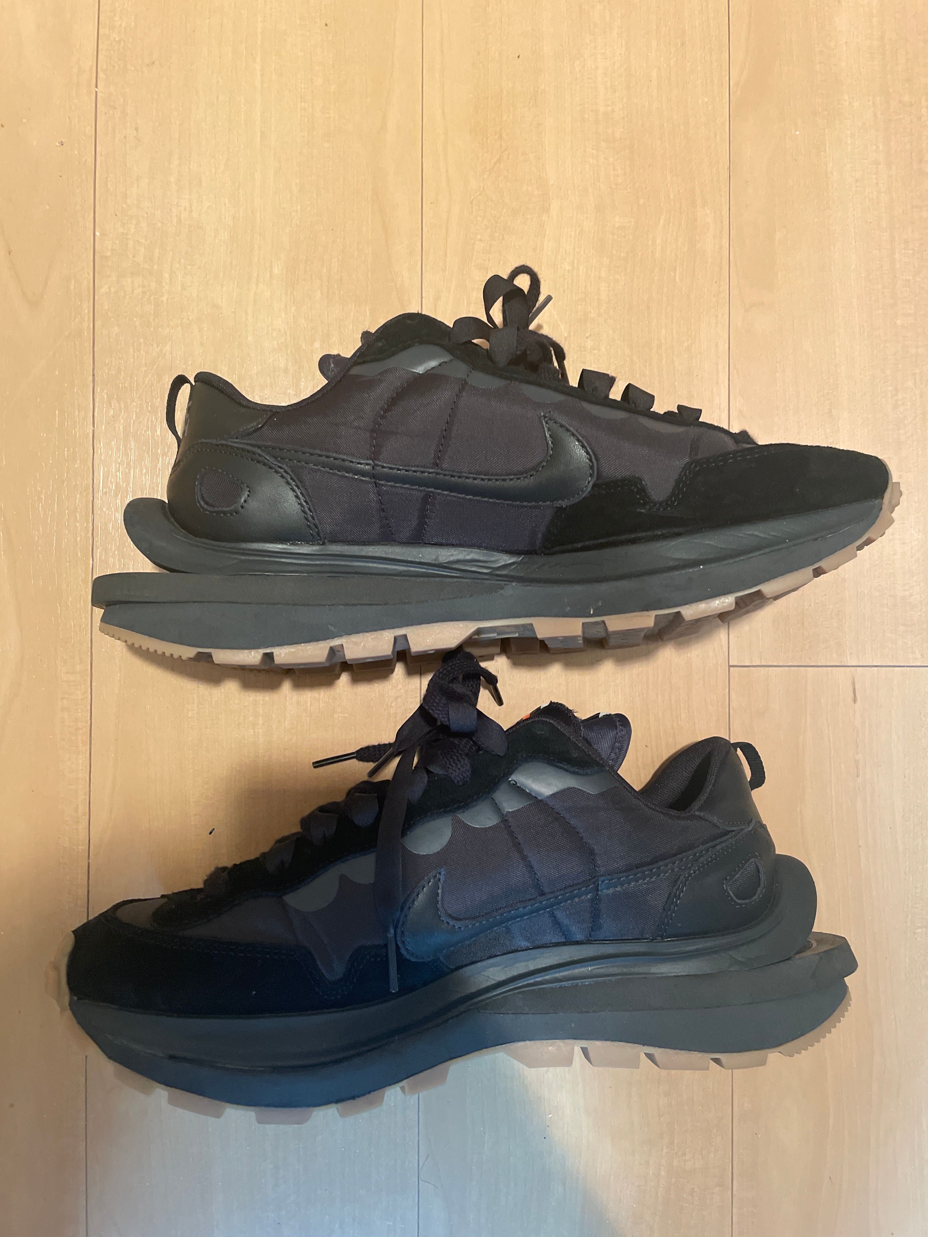 sacai × Nike VaporWaffle "Black Gum"