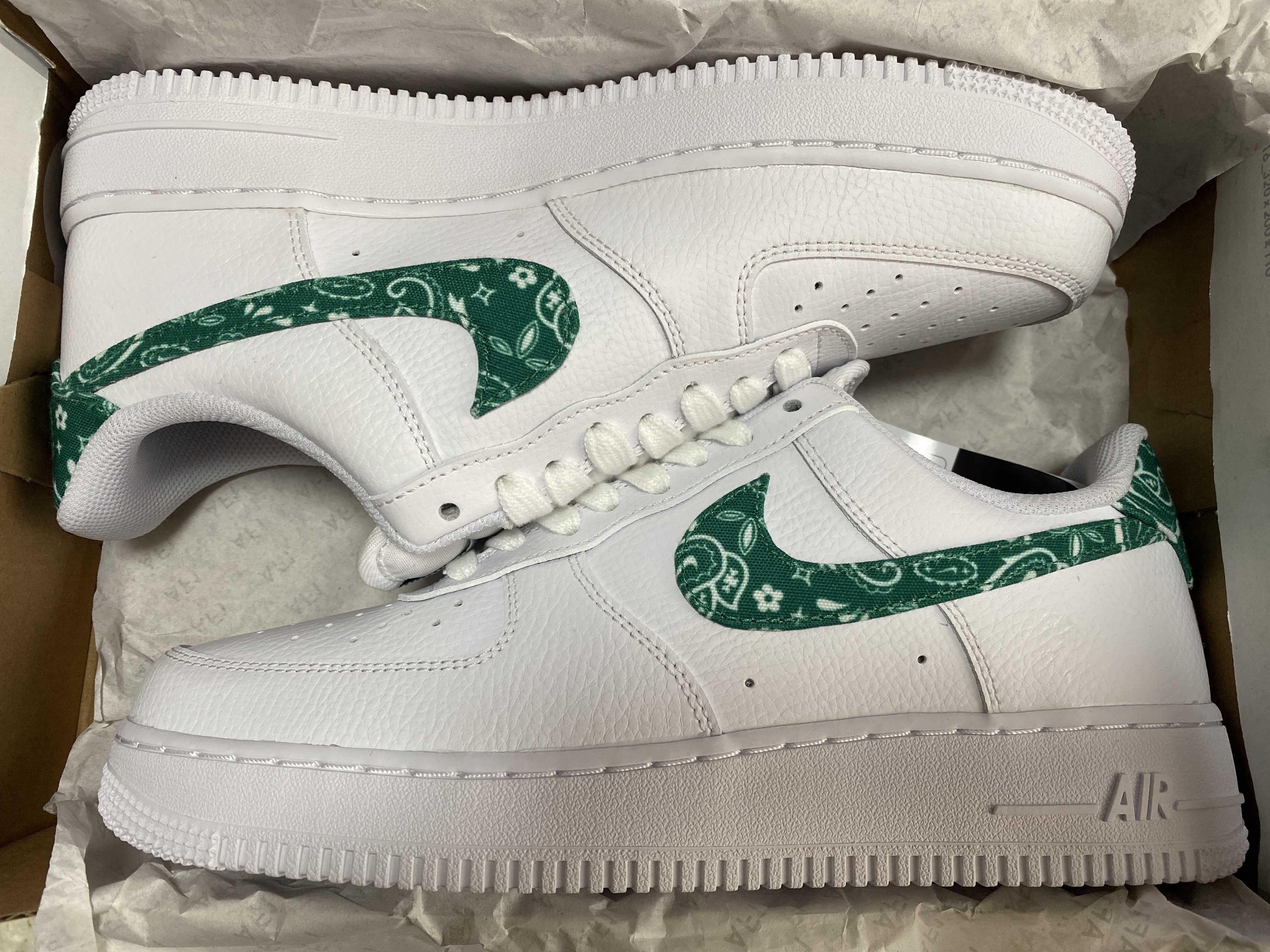 Nike Women's Air Force 1 Low '07 Essential "Green Paisley"