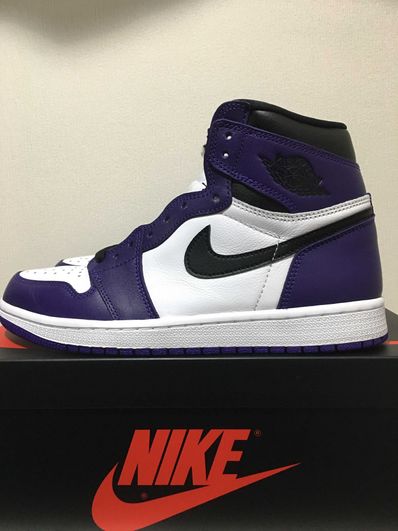Nike Air Jordan 1 Retro High OG "Court Purple White/Black" (2020)