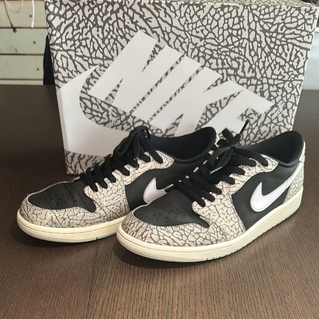 Nike Air Jordan 1 Retro Low OG "Black Cement"