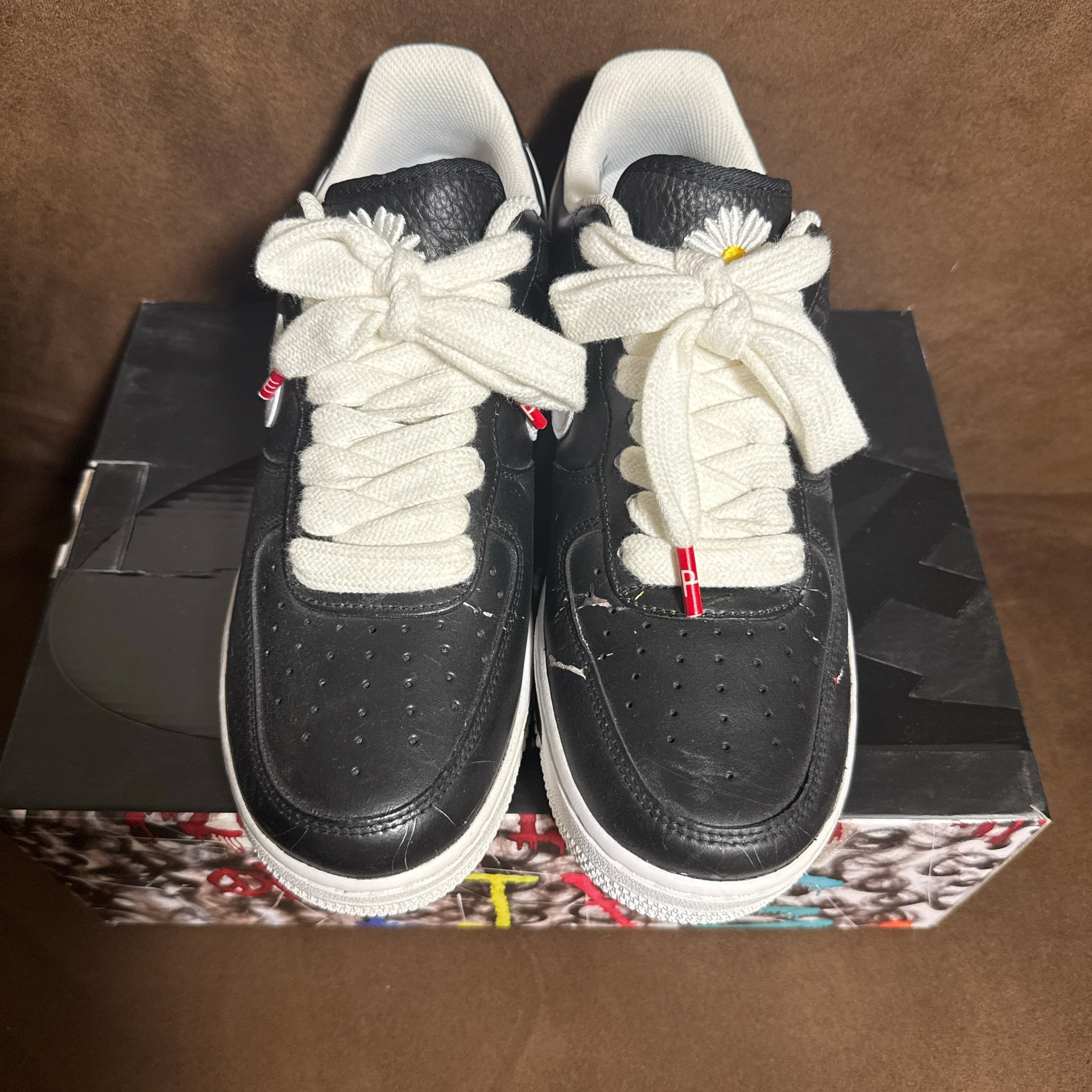 PEACEMINUSONE × Nike Air Force 1 Low Para Noise "Black" / G-DRAGON
