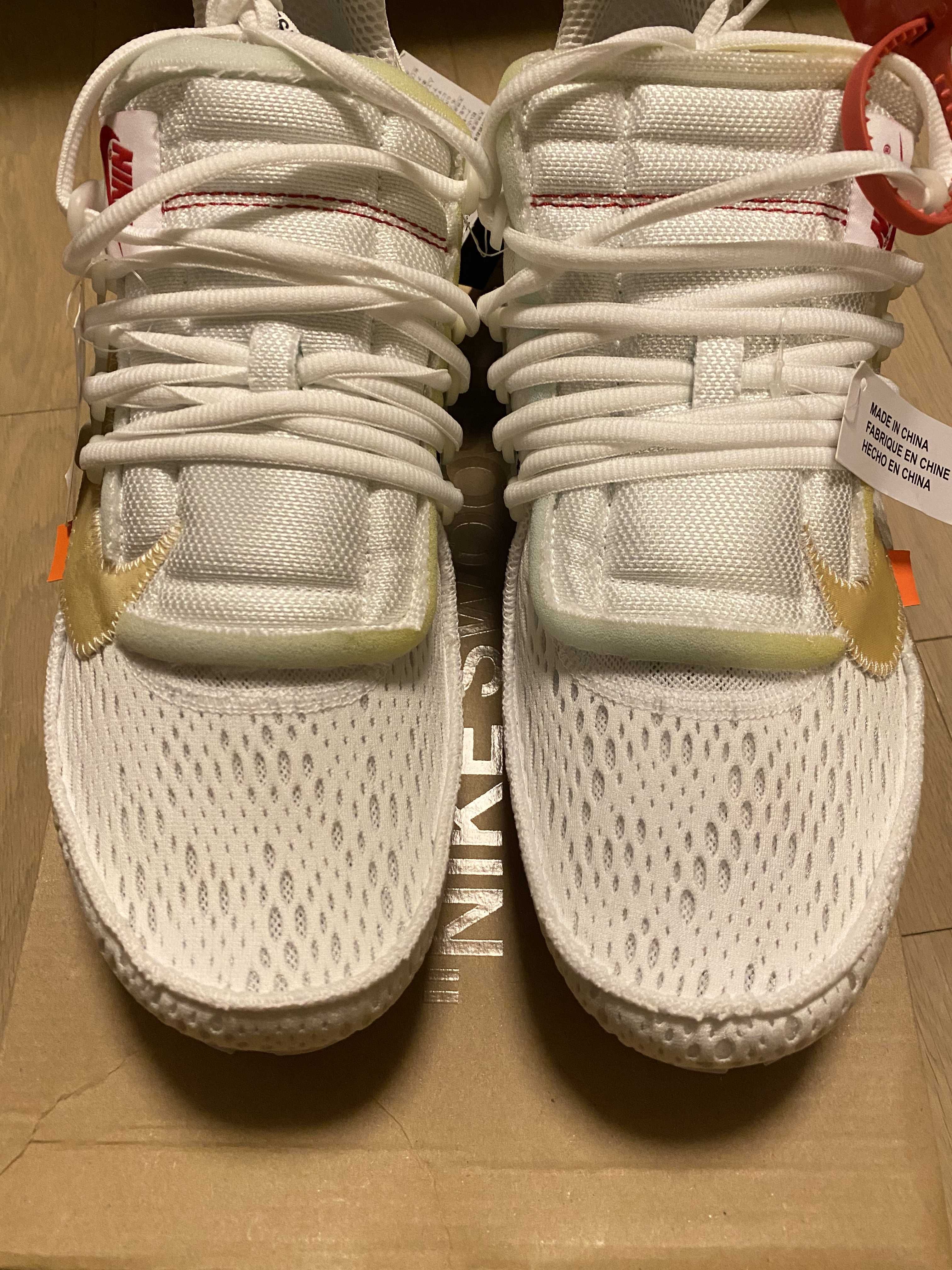 Off-White × Nike Air Presto "White/Black/Cone"