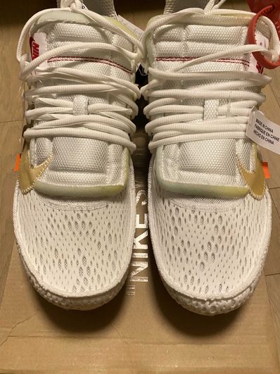 Off-White × Nike Air Presto "White/Black/Cone"