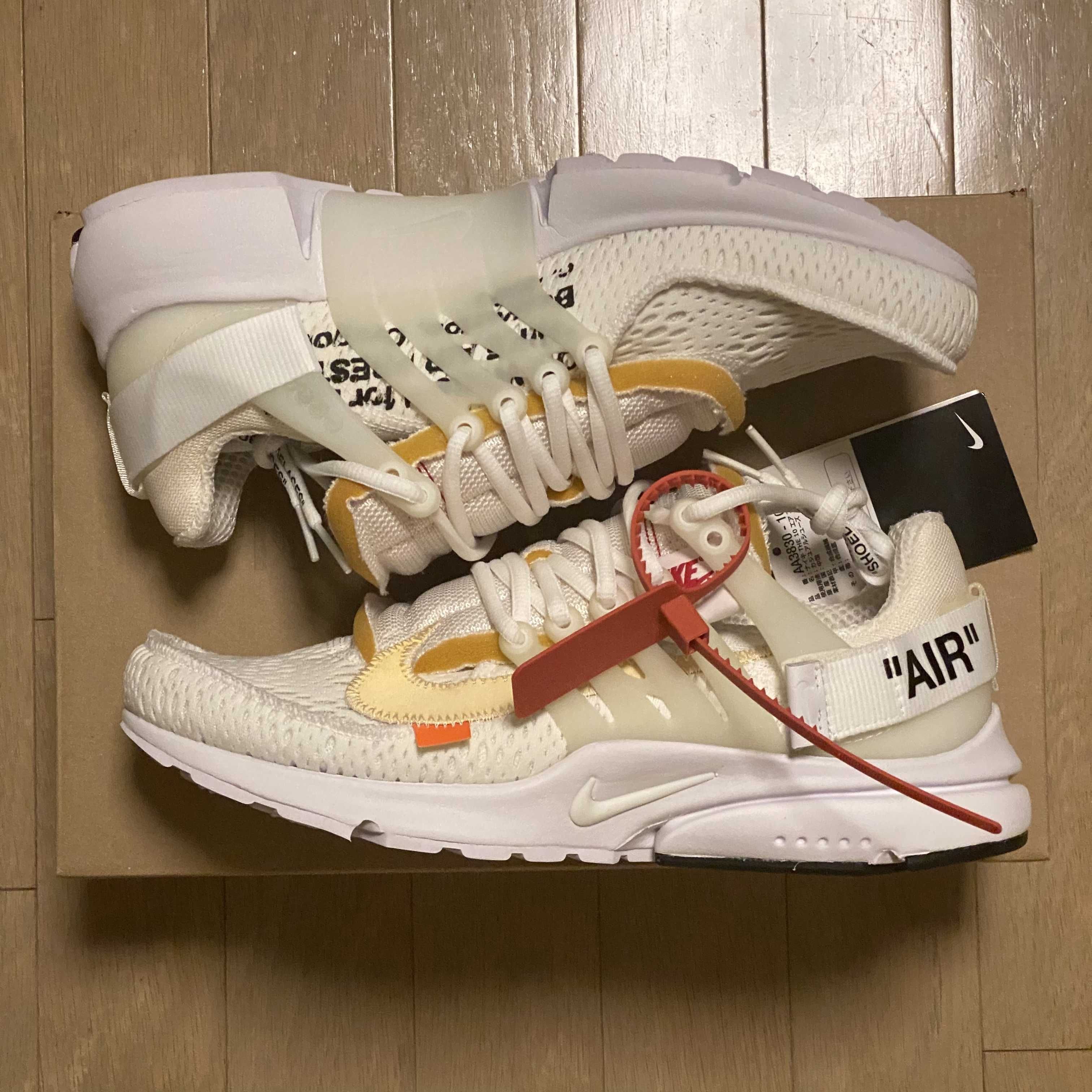 Off-White × Nike Air Presto "White/Black/Cone"