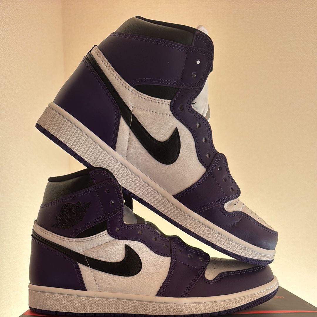 Nike Air Jordan 1 Retro High OG "Court Purple White/Black" (2020)