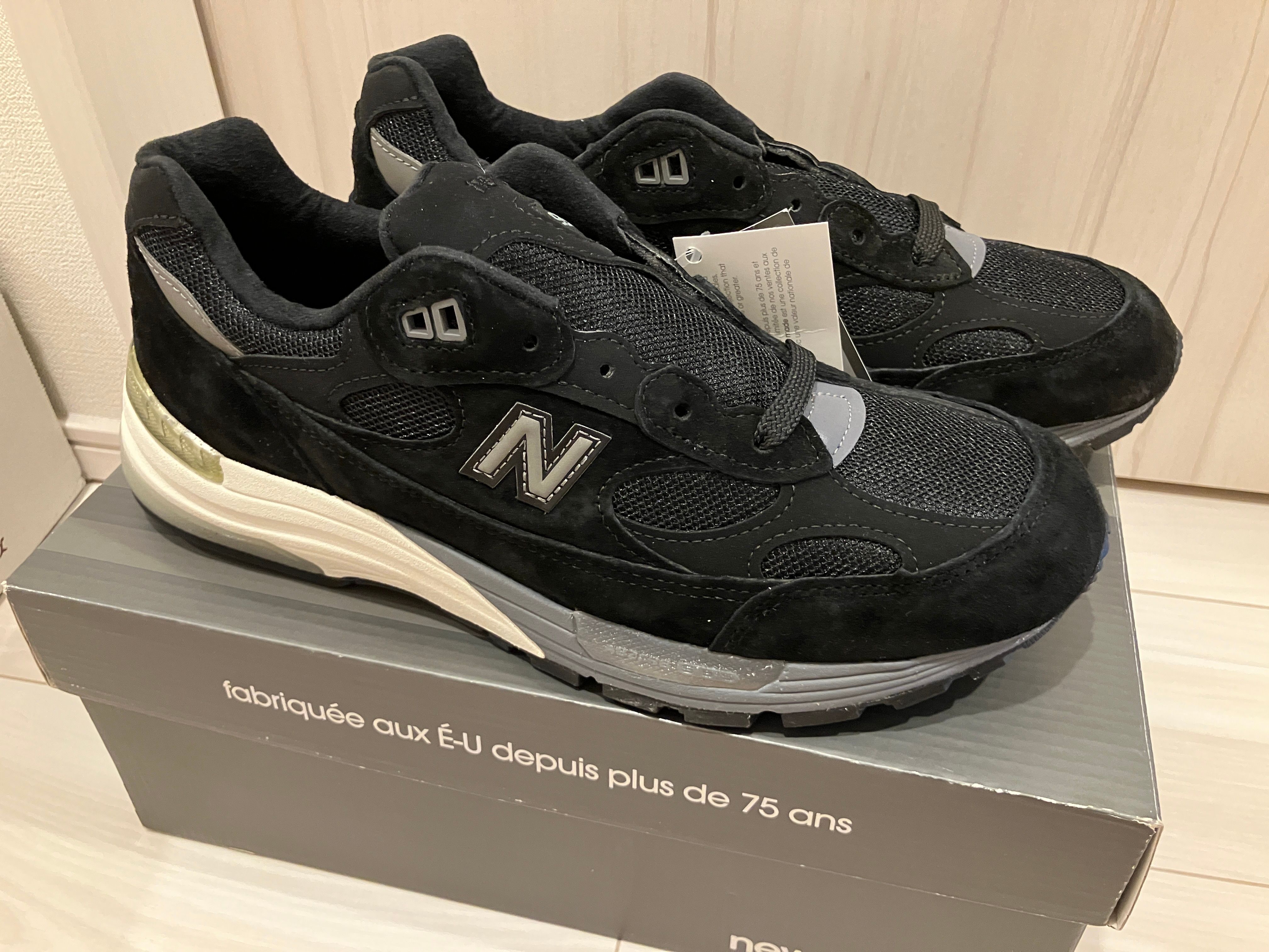 New Balance 992 Made in USA "Black"