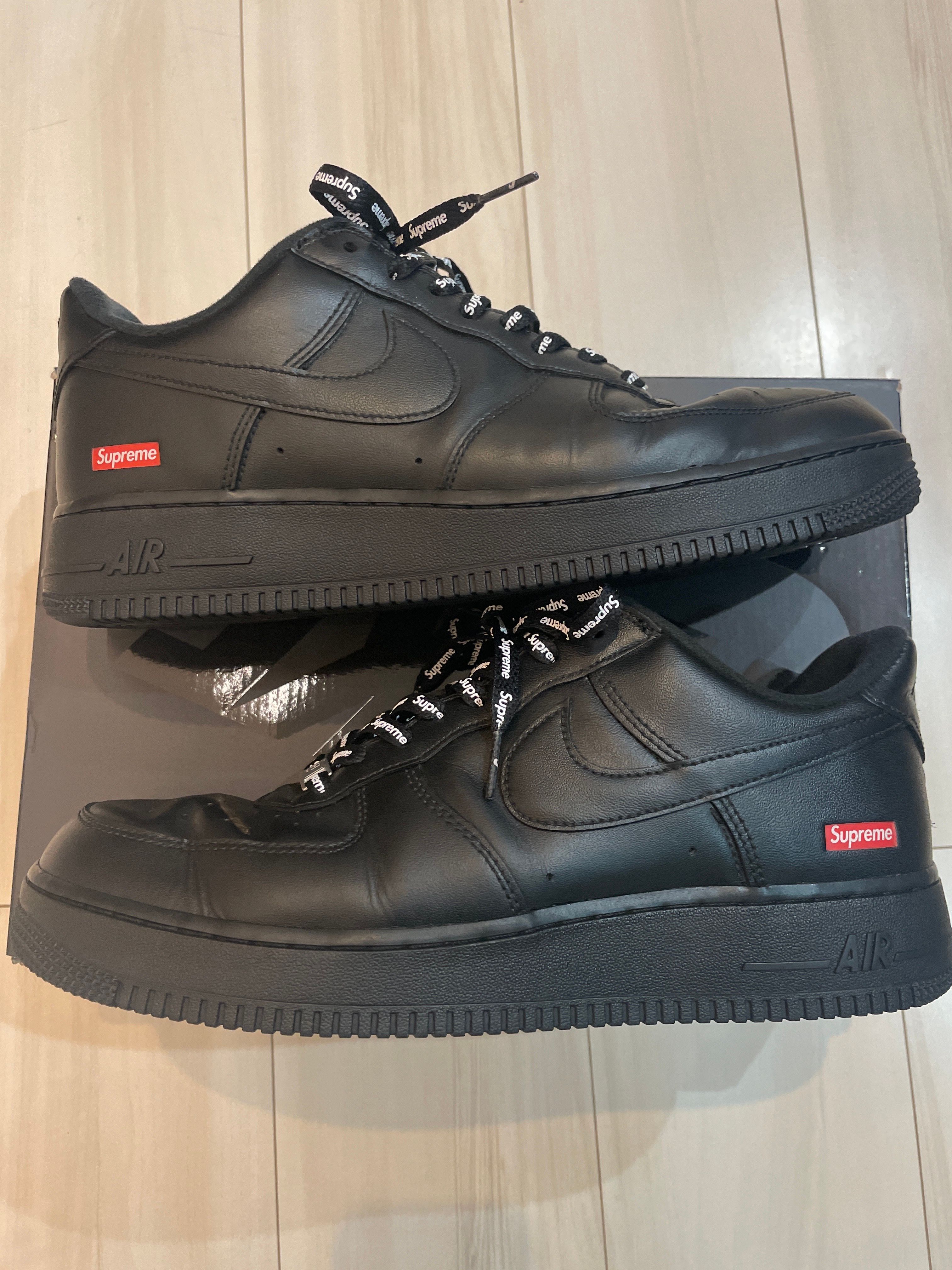 Supreme × Nike Air Force 1 Low "Black"