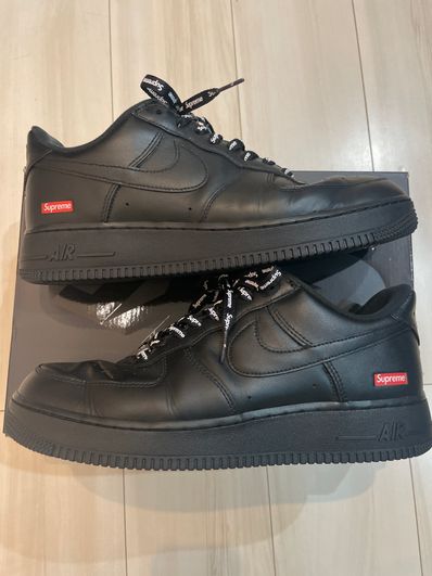 Supreme × Nike Air Force 1 Low "Black"
