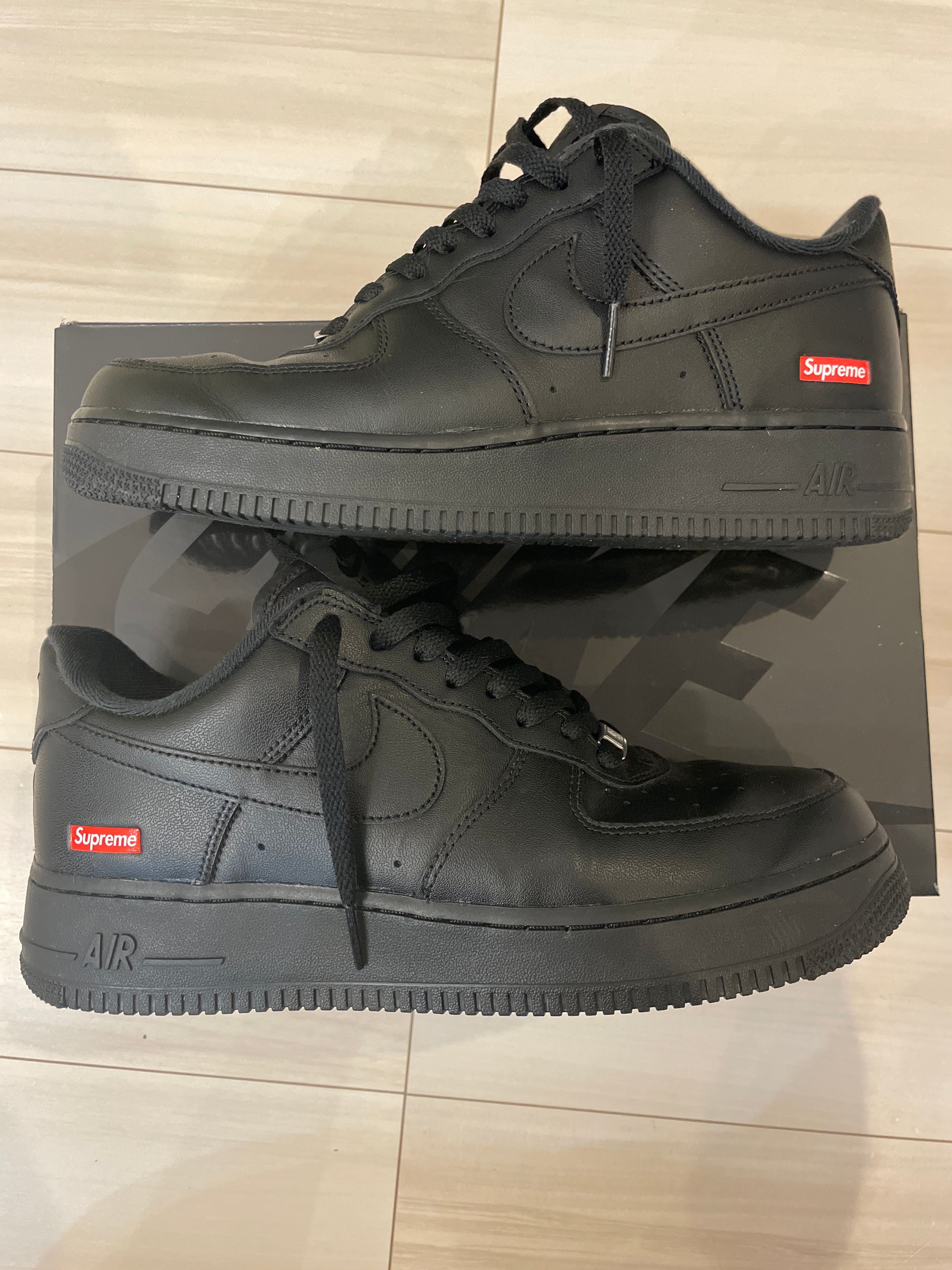 Supreme × Nike Air Force 1 Low "Black"