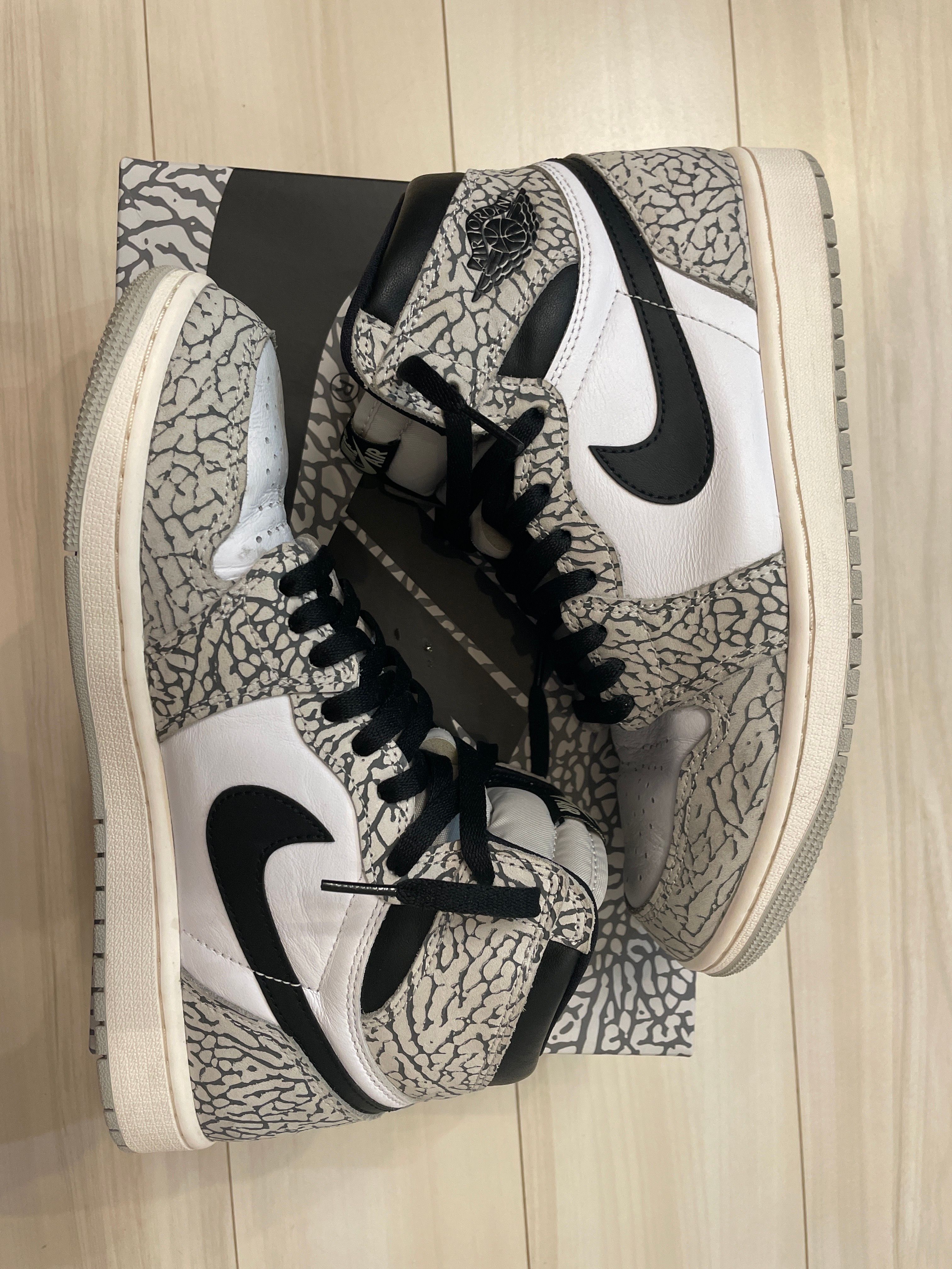 Nike Air Jordan 1 High OG "White Cement/Safari"