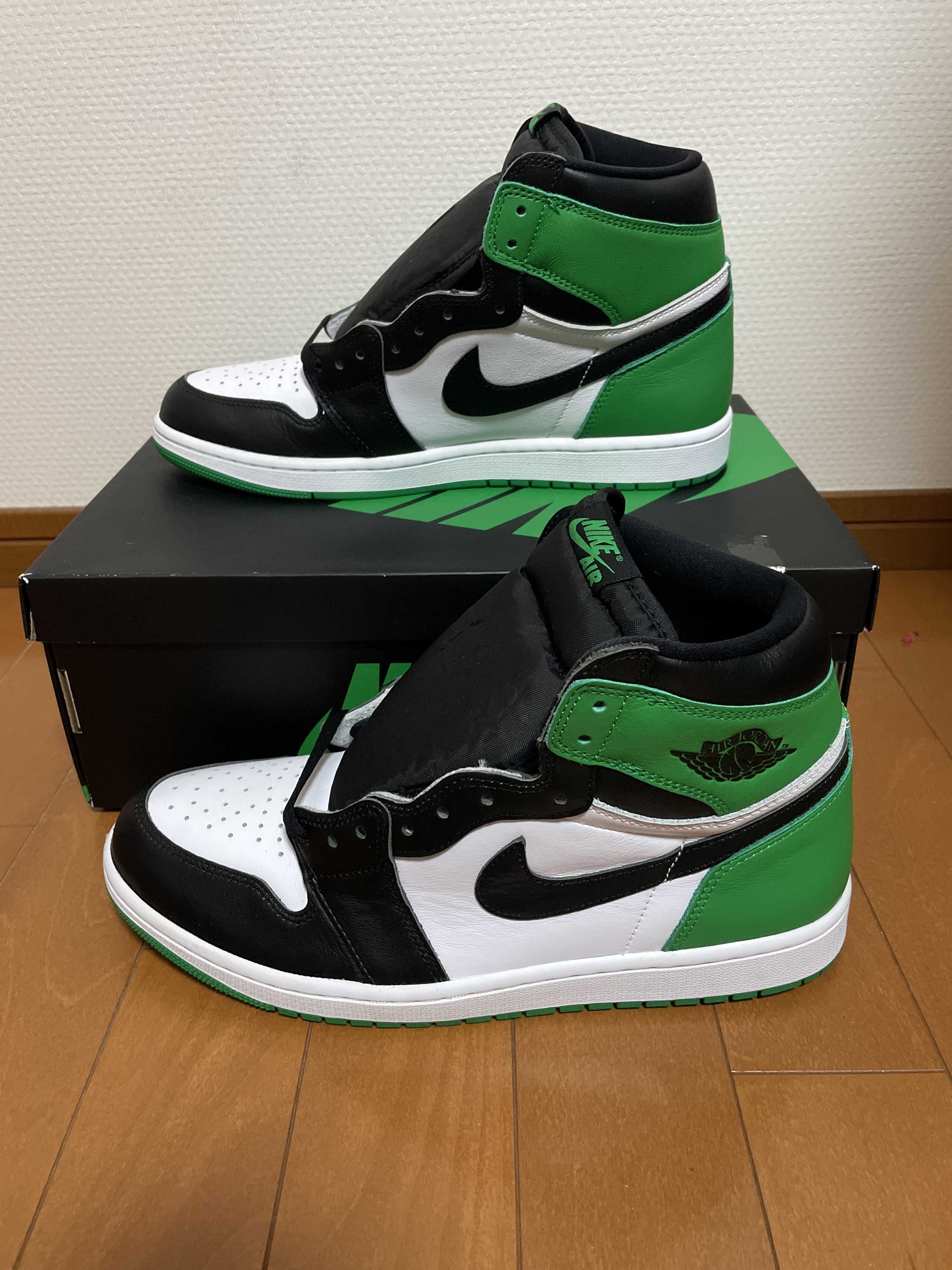 Nike Air Jordan 1 Retro High OG "Celtics/Black and Lucky Green" (2023)