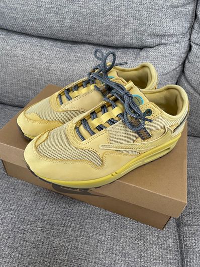 Travis Scott × Nike Air Max 1 "CACT.US Gold"