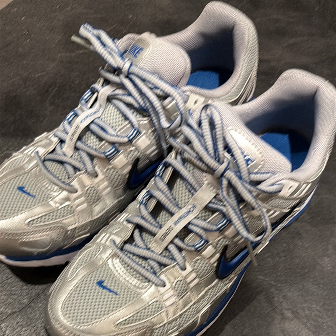 Nike Women's P-6000 "Silver/Blue"