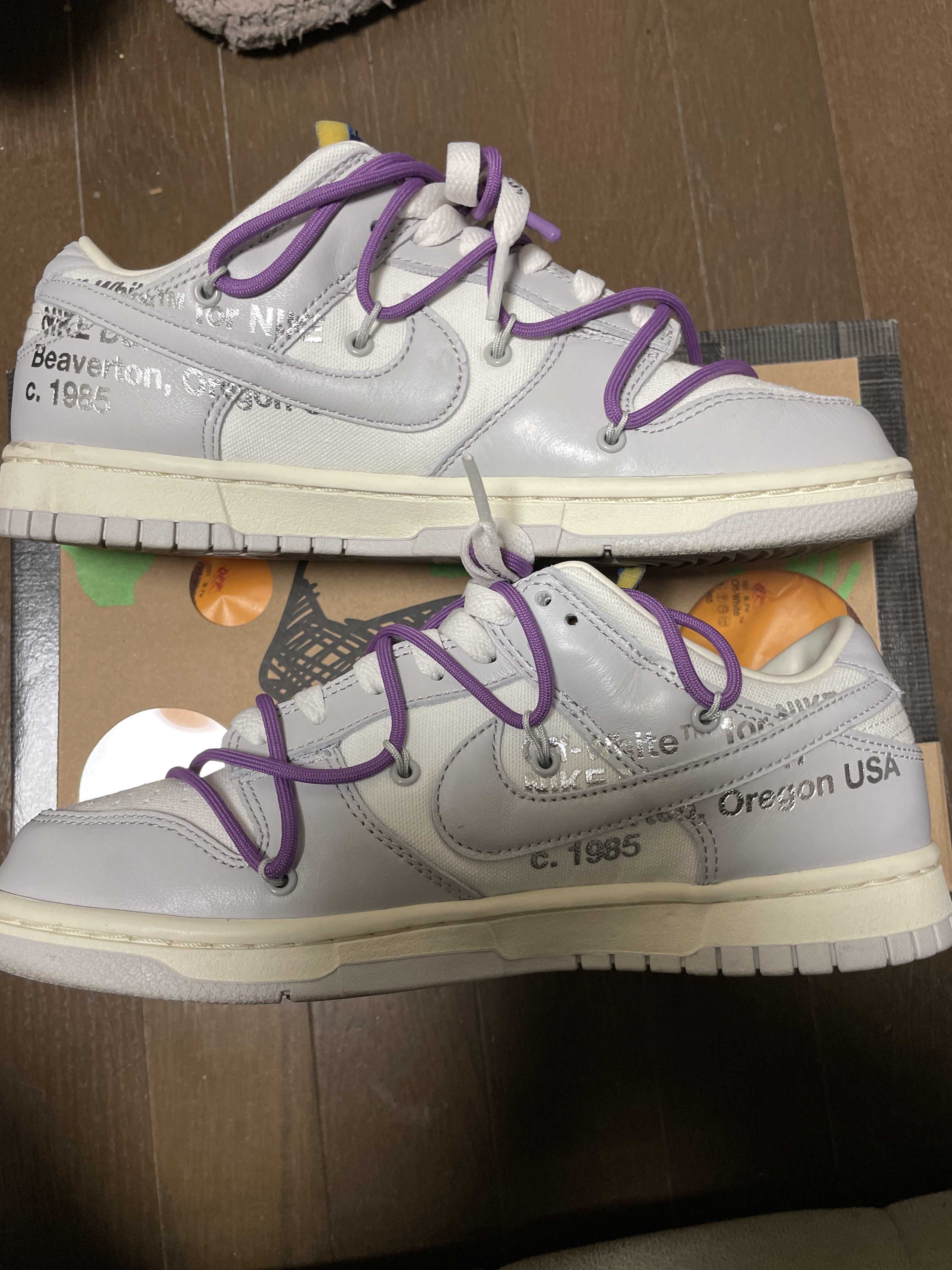 Off-White × Nike Dunk Low 1 of 50 "Lot.48" 