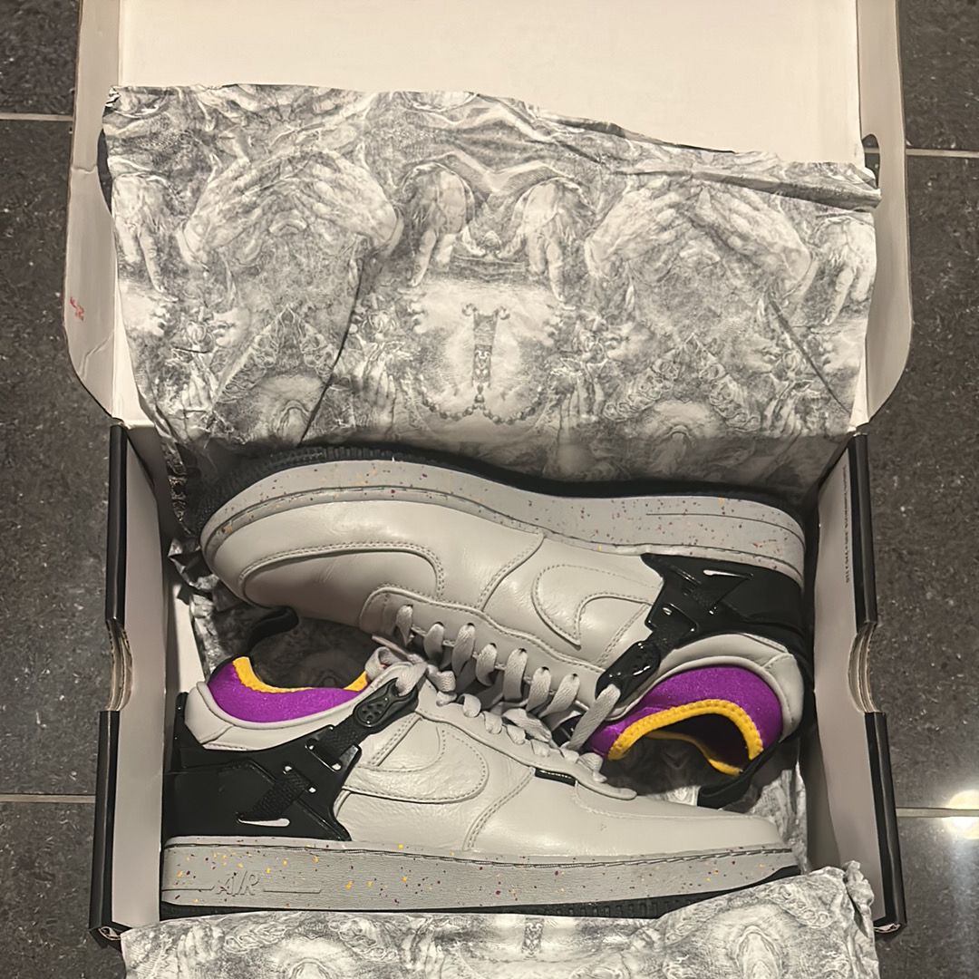 UNDERCOVER × Nike Air Force 1 Low "Grey Fog"