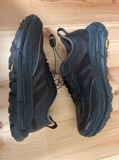 Satisfy × Hoka Mafate Speed 4 Lite "Coffee"