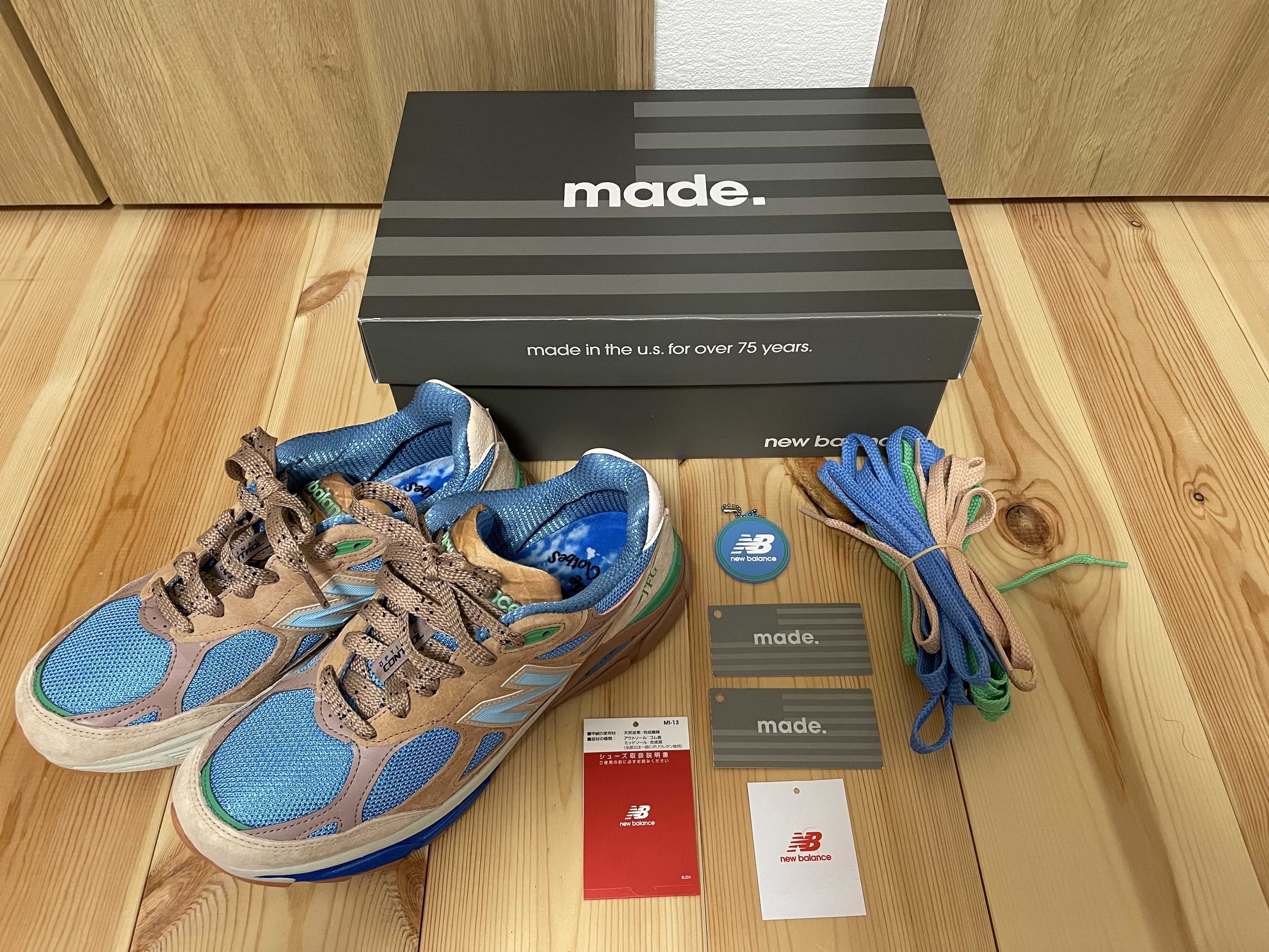 JOE FRESHGOODS × New Balance 990V3 "OUTSIDE CLOTHES"