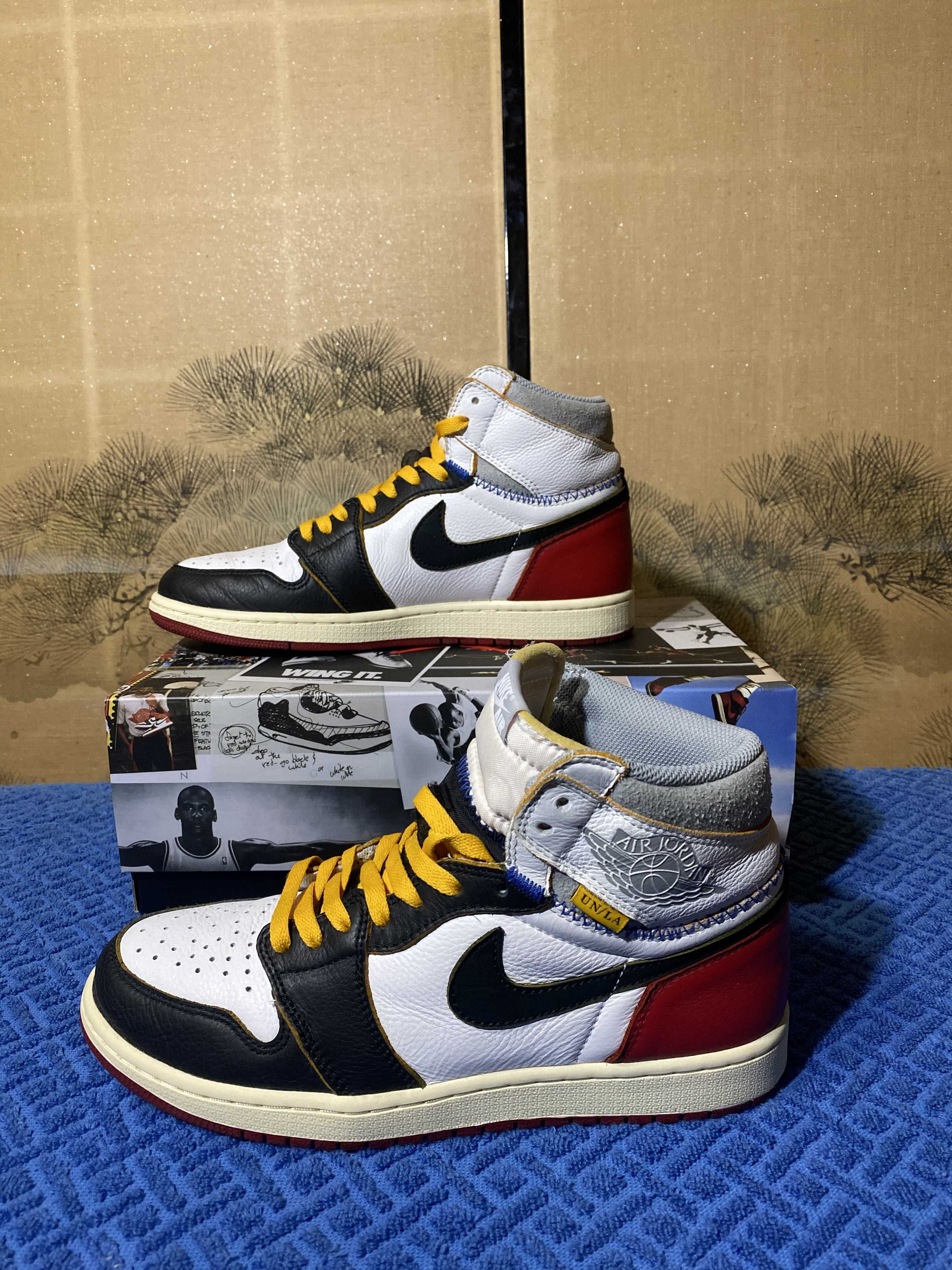 UNION × Nike Air Jordan 1 Retro High OG NRG "Varsity Red/Wolf Grey"