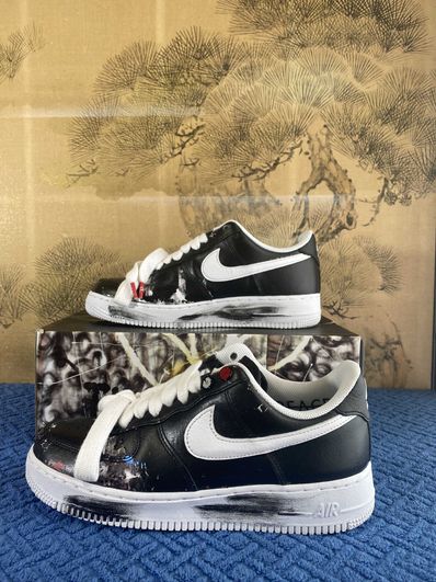 PEACEMINUSONE × Nike Air Force 1 Low Para Noise "Black" / G-DRAGON