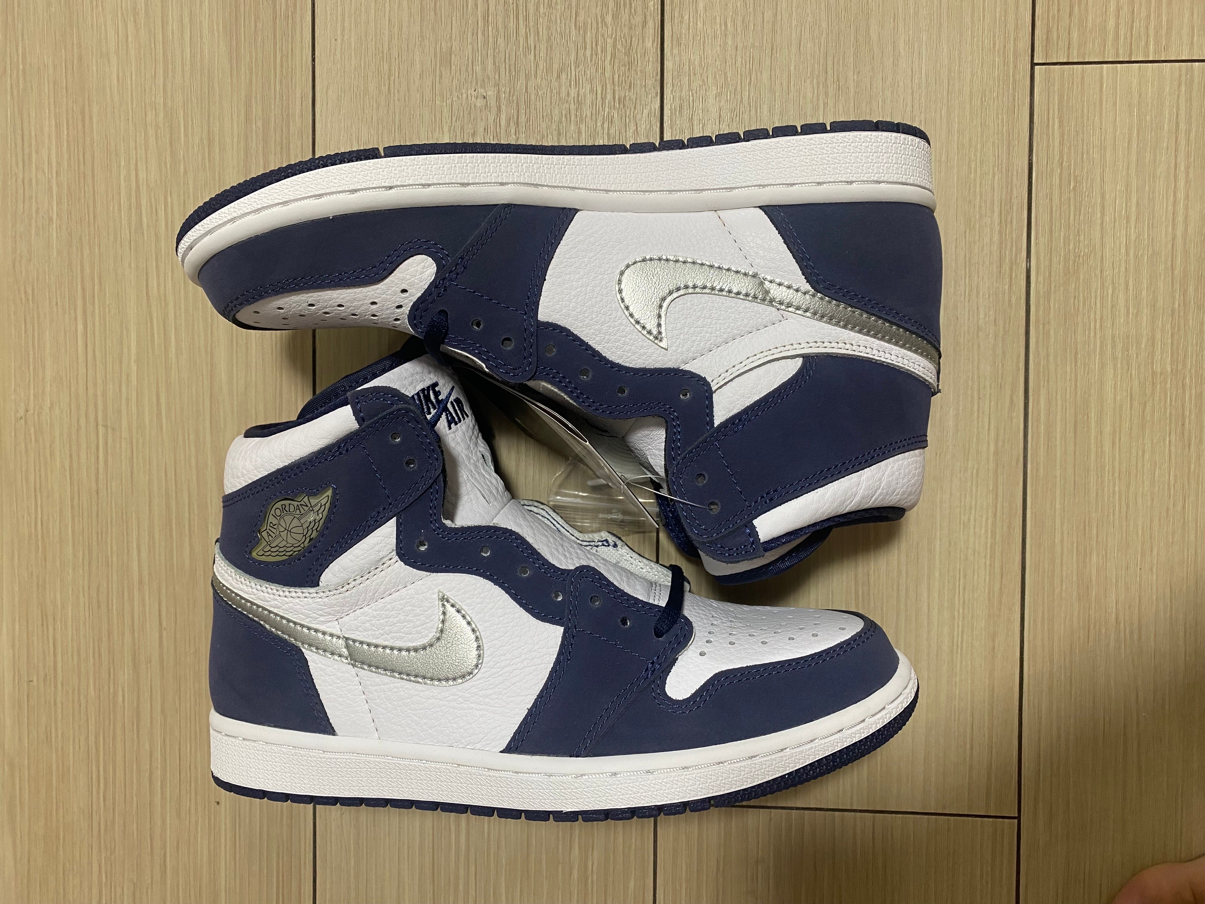Nike Air Jordan 1 High OG CO.JP "White/Midnight Navy" (2020)(ブリーフケースなし)