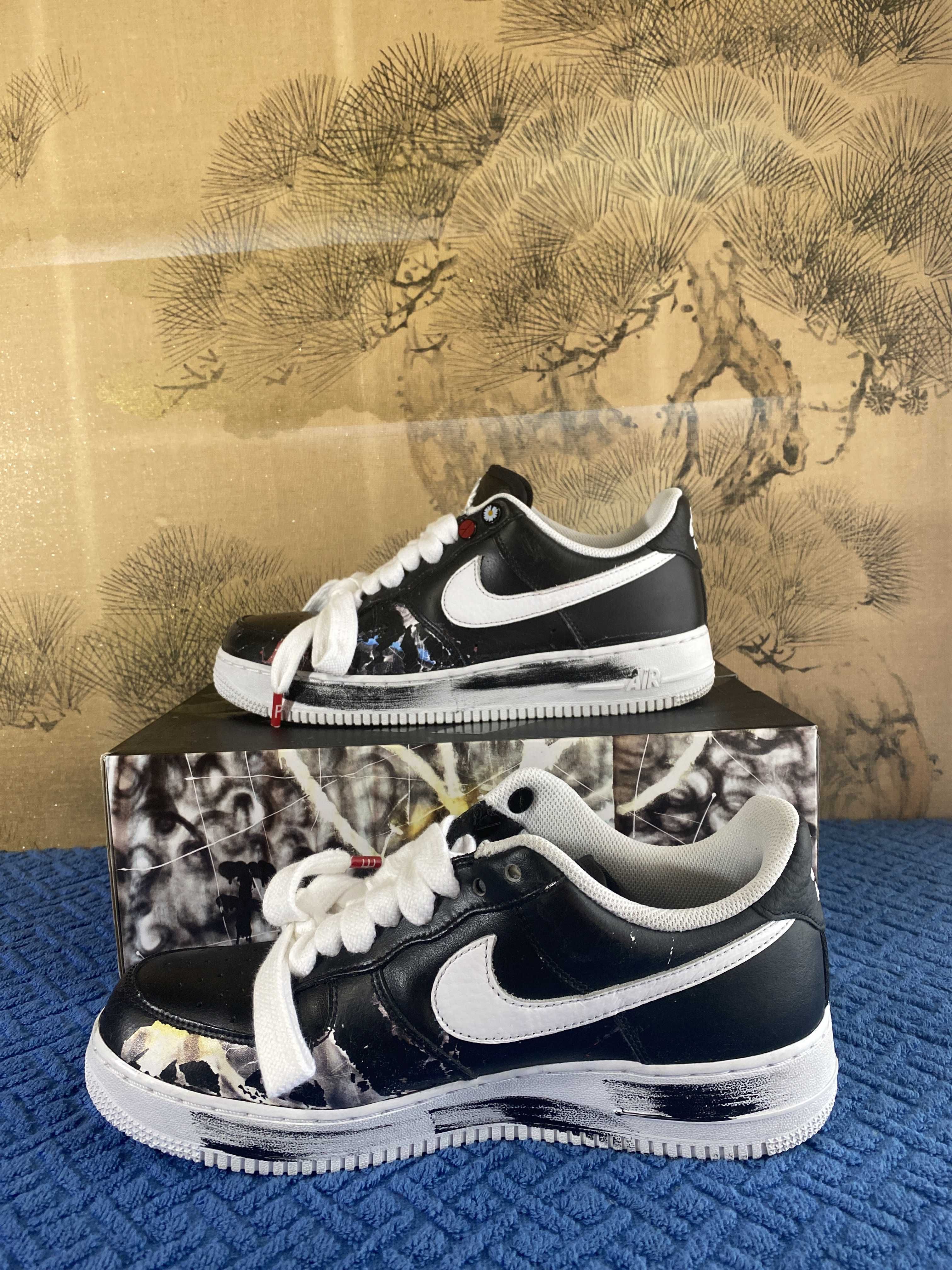 PEACEMINUSONE × Nike Air Force 1 Low Para Noise "Black" / G-DRAGON